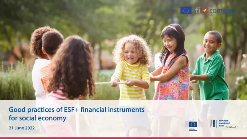 Good practices of ESF+ financial instruments for social economy video thumbnail