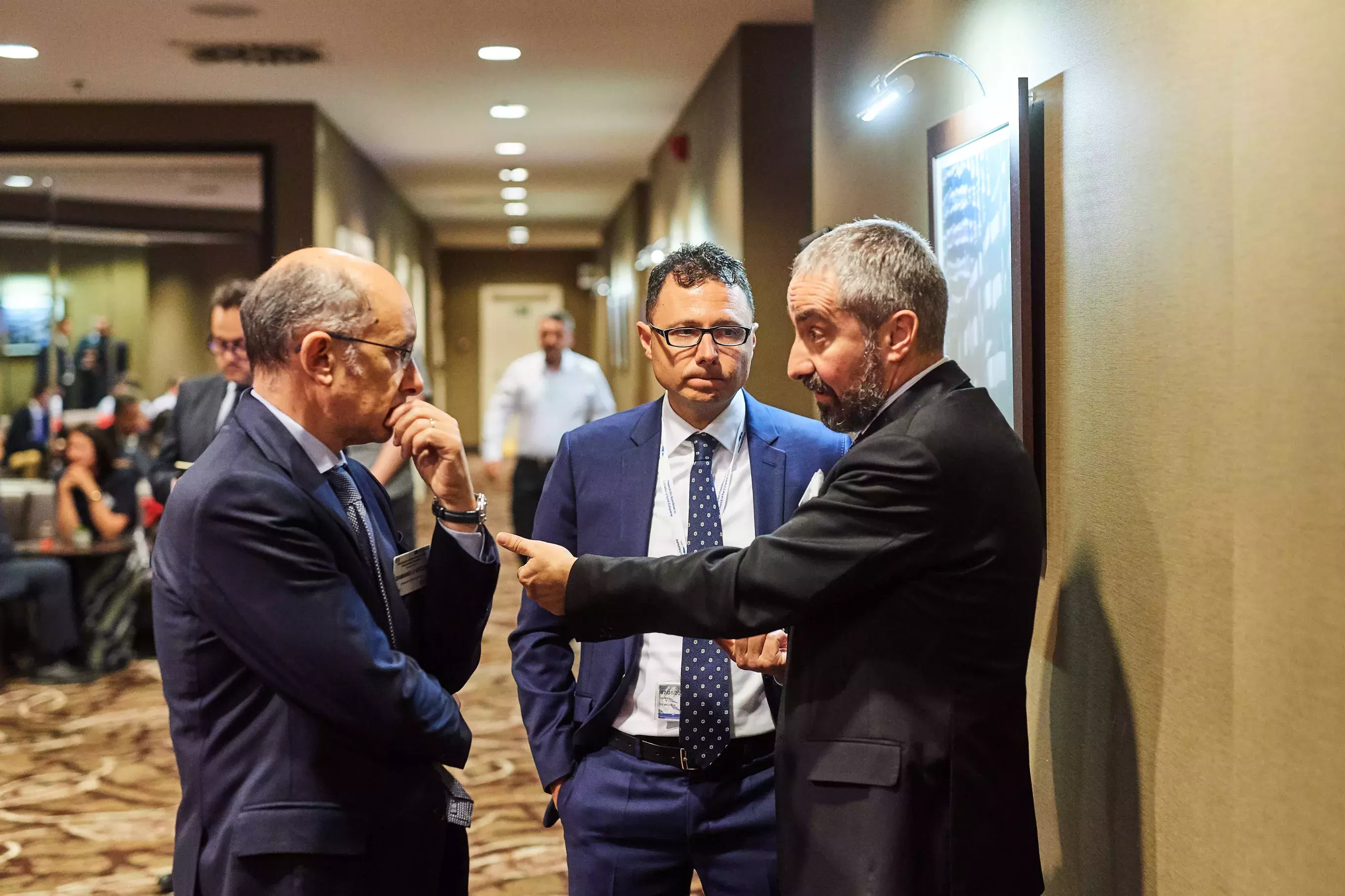 Mr Emanuele Fontana and event participants