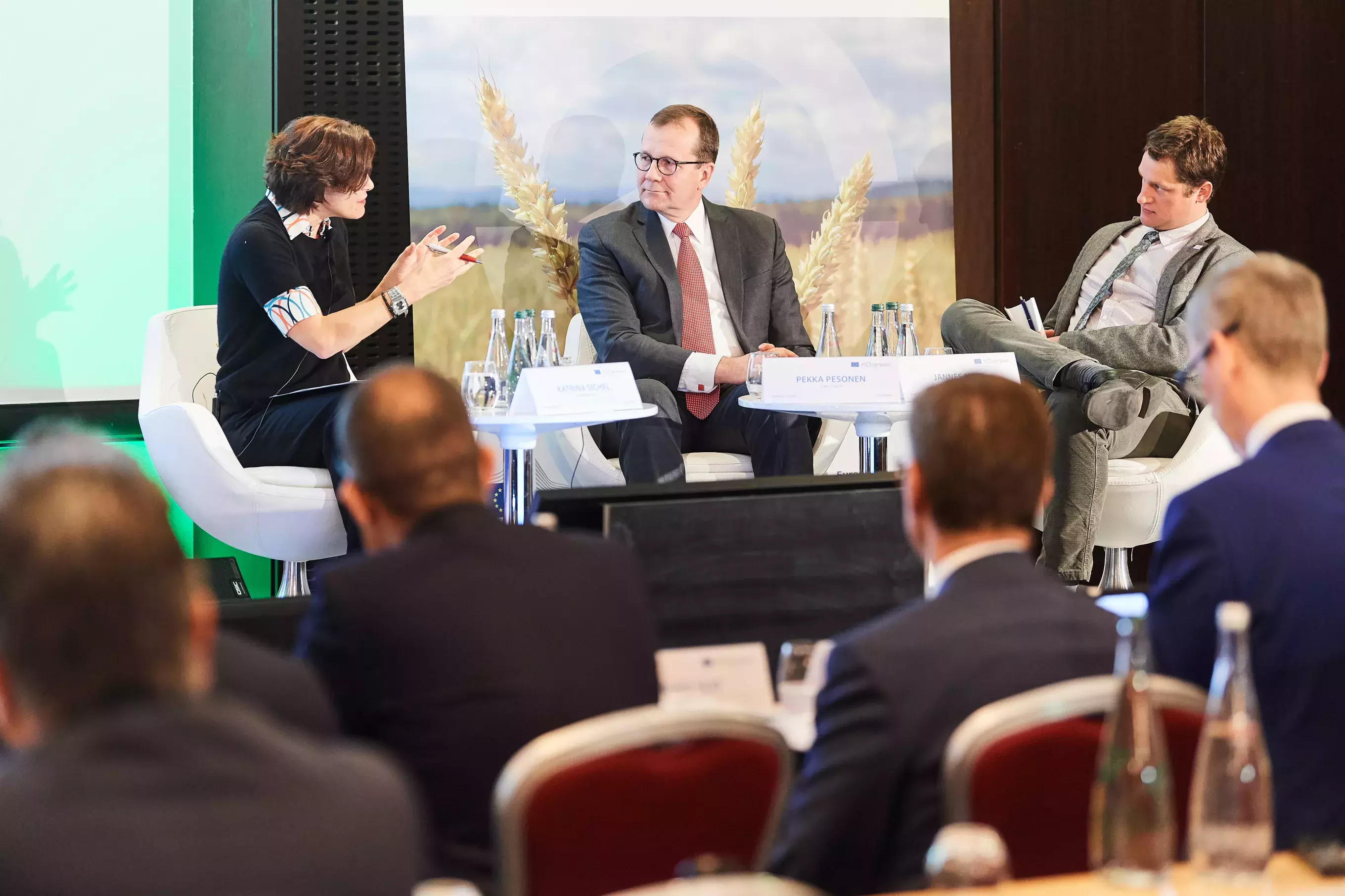 Ms Katrina Sichel, Mr Pekka Pesonen, Mr Jannes Maes