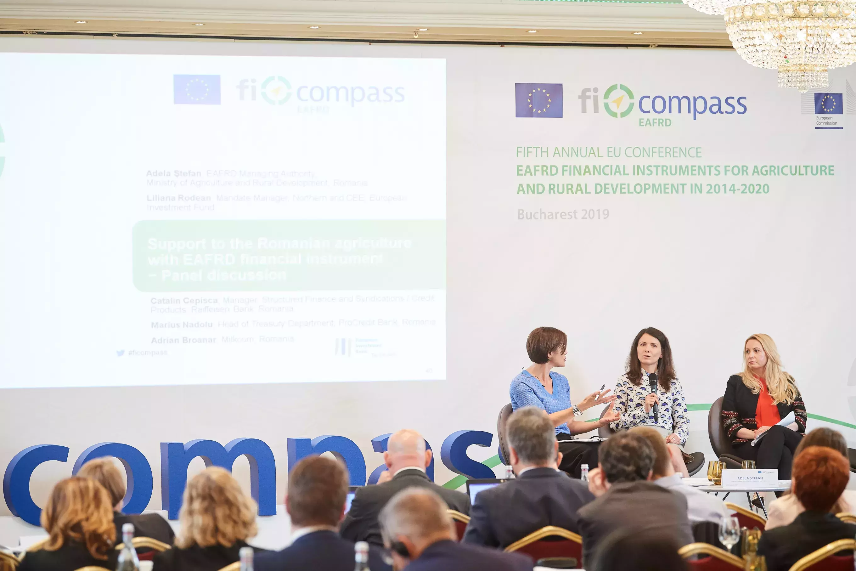 Ms Katrina Sichel, Ms Liliana Rodean, Ms Adela Ştefan