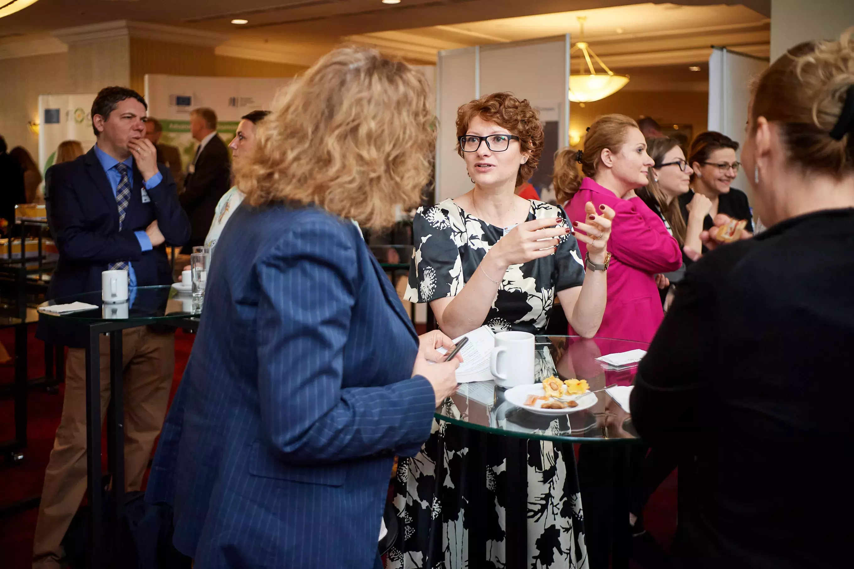 Ms Florentina Tudor and event participants