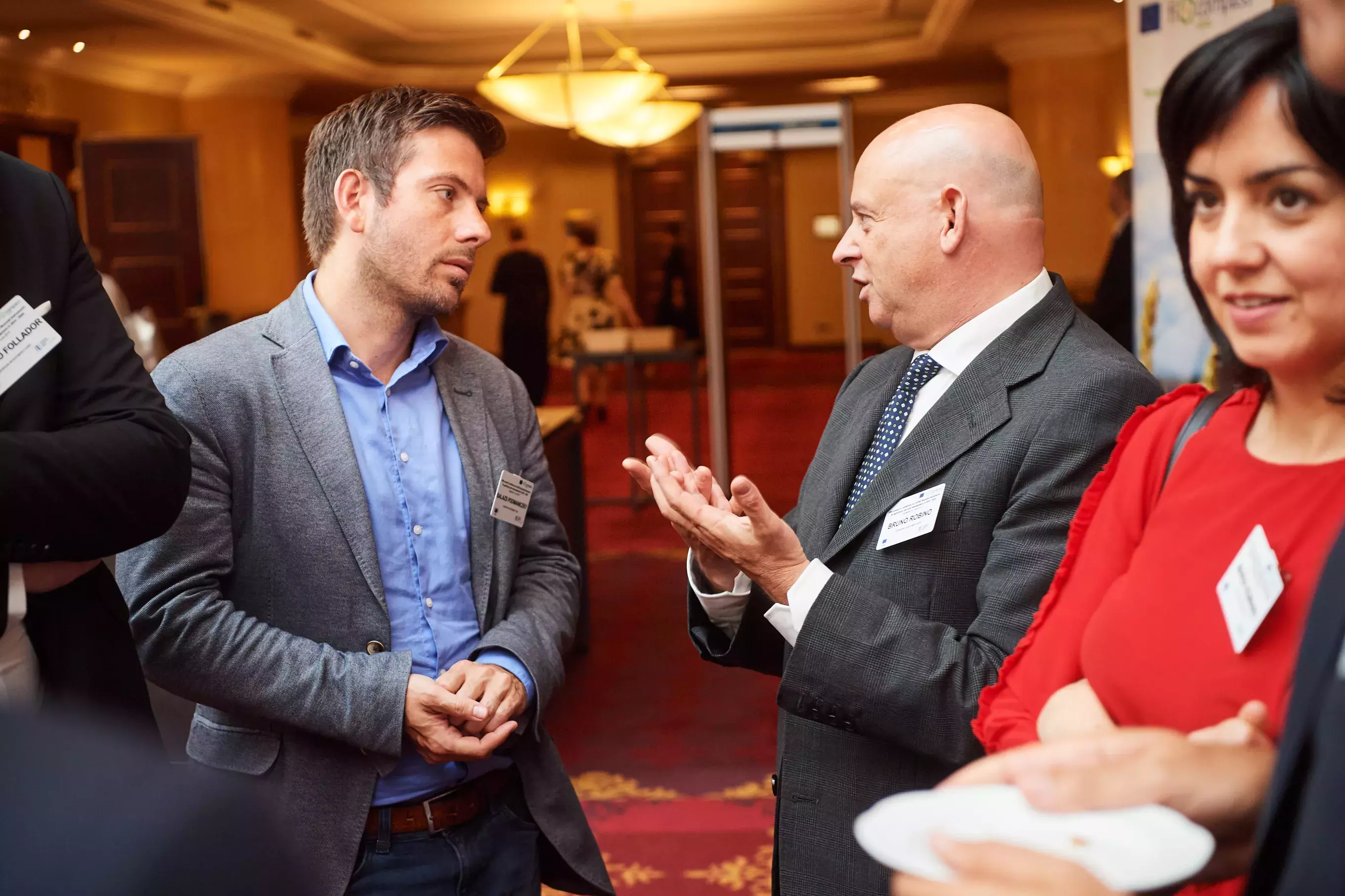 Mr Balàzs Podmaniczky, Mr Bruno Robino