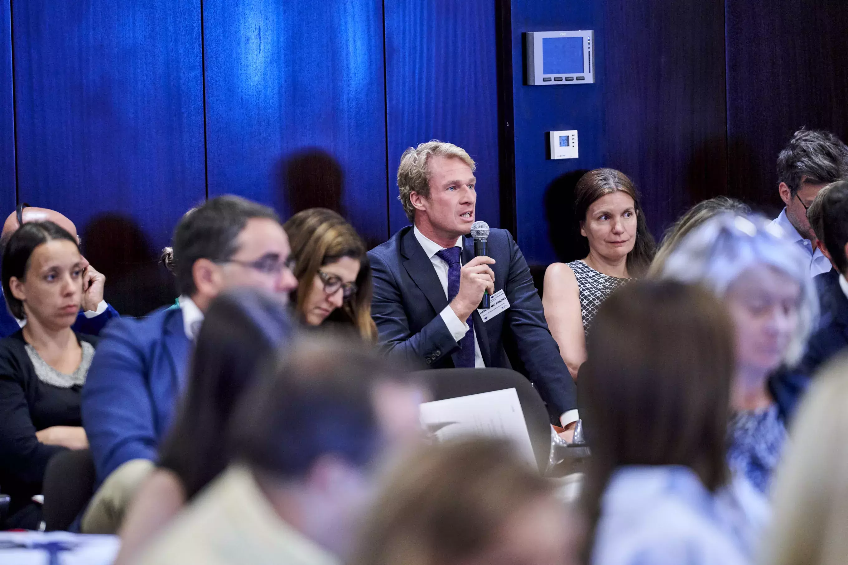 Q&amp;A and peer-to-peer discussion