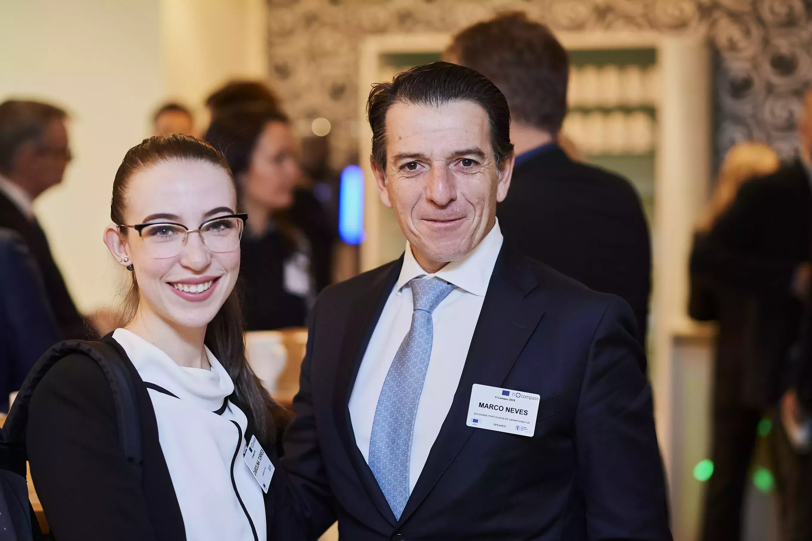 Mr Marco Neves and event participant