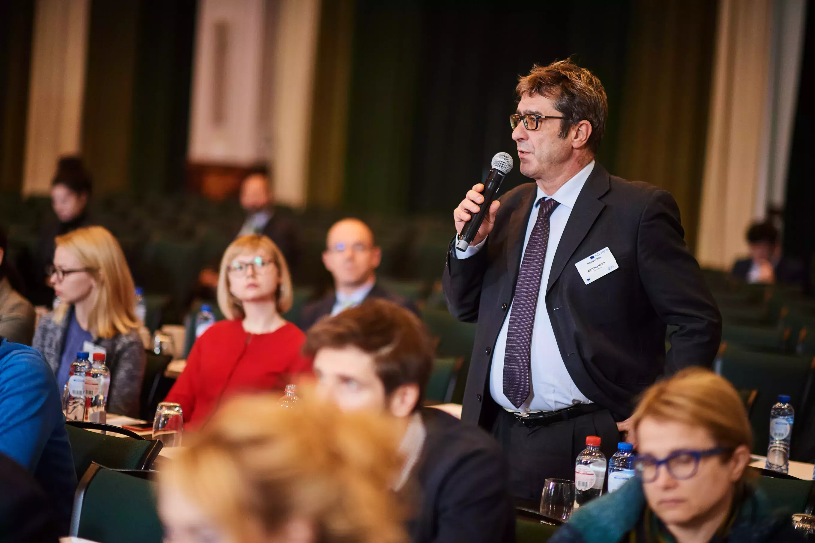 Questions and answers and peer-to-peer discussion