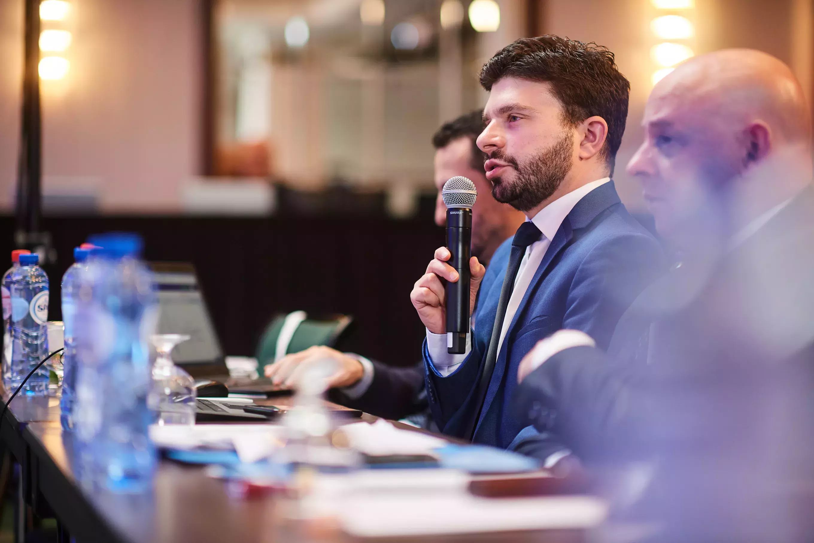 Questions and answers and peer-to-peer discussion