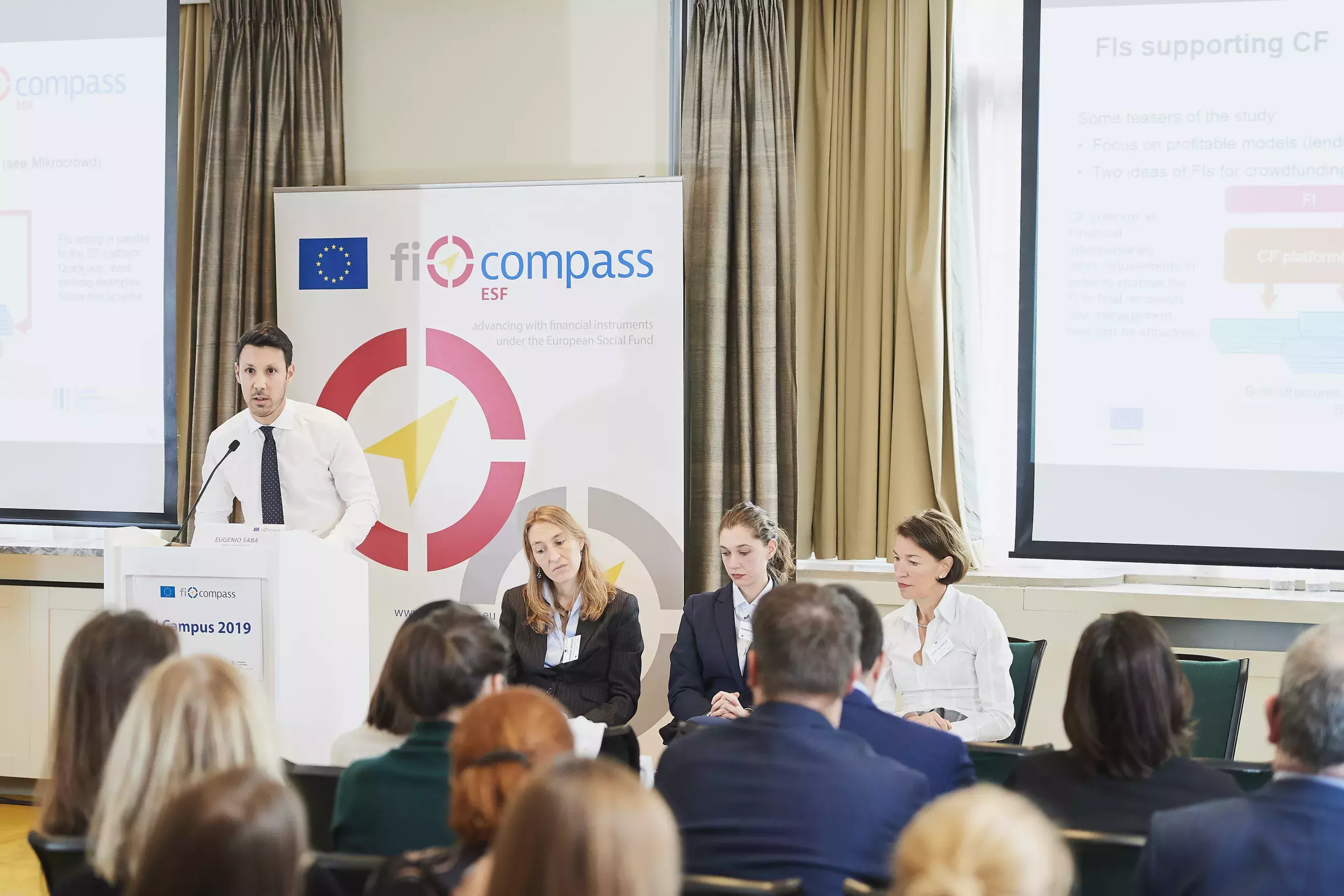 Mr Eugenio Saba, Ms Andrea Leruste, Ms Francesca Passeri, Ms Irene Schucht