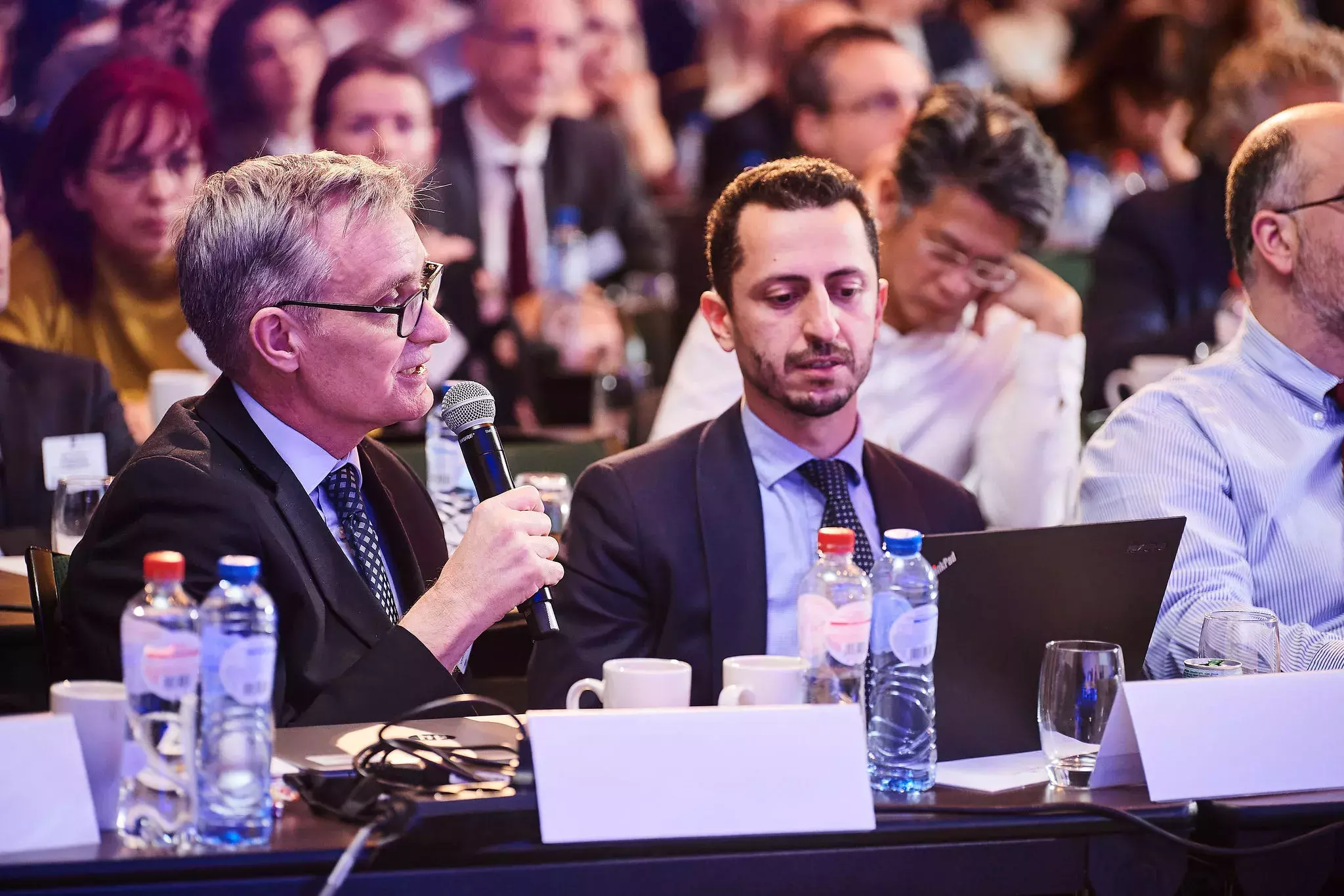 Questions and answers and peer-to-peer discussion