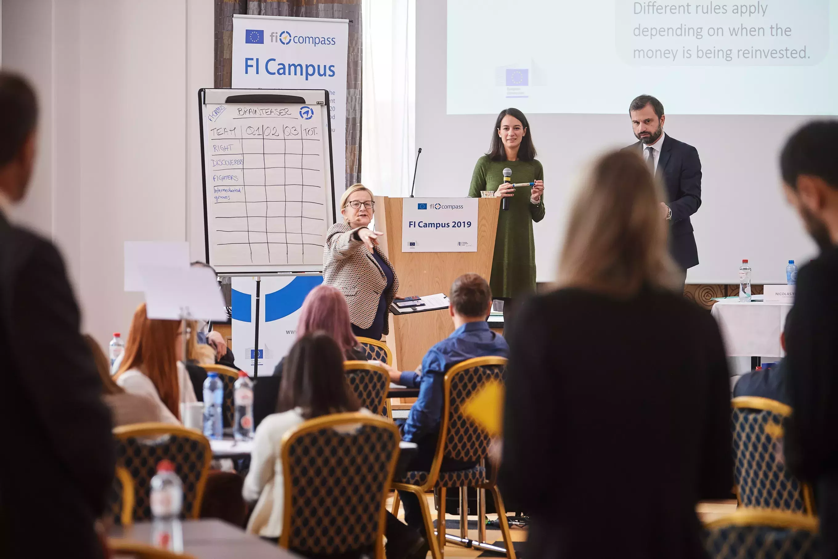 Ms Jacki Davis, Ms Caterina Pieretto, Mr Nicolas Tritaris