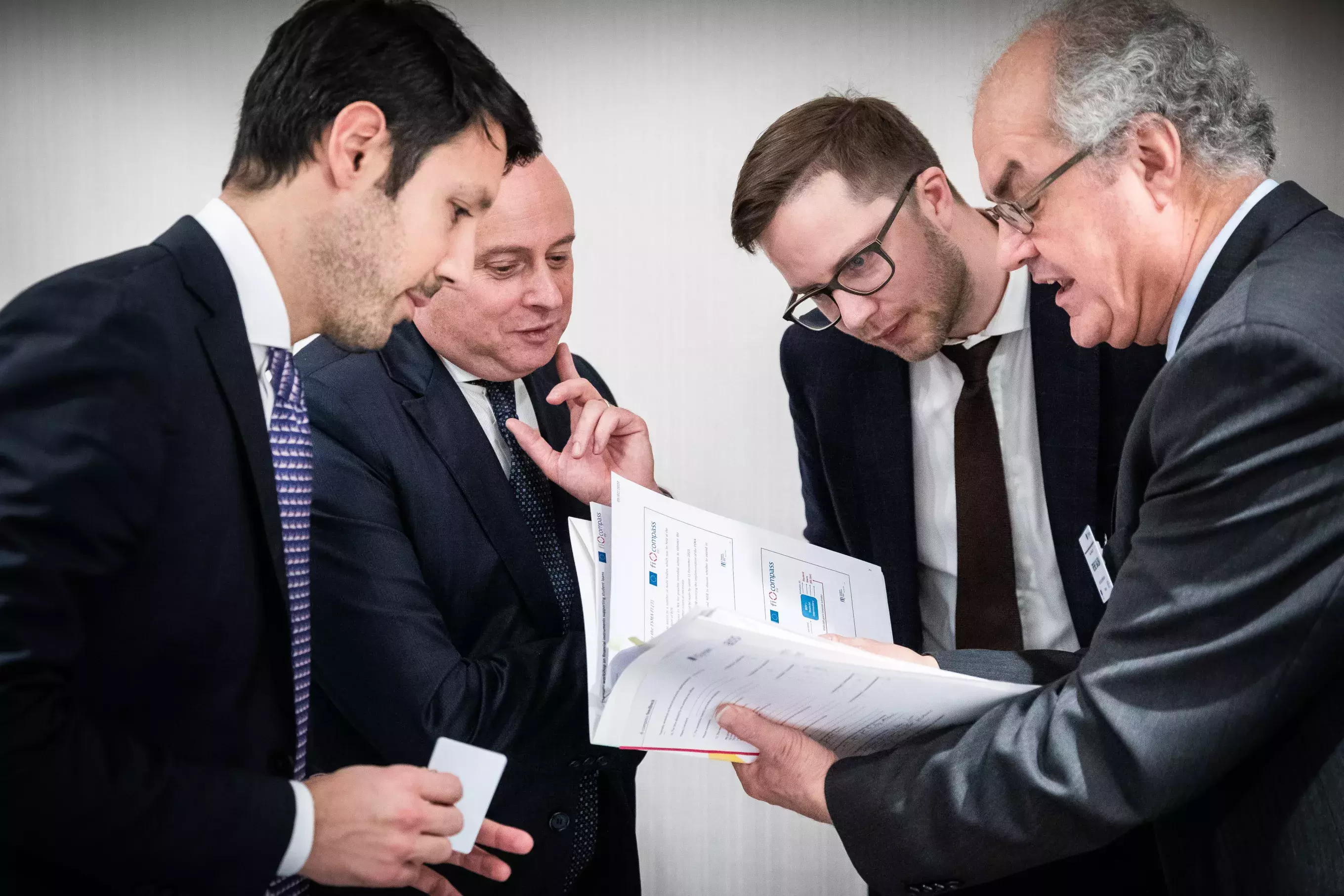 Mr Eugenio Saba, Mr Bruno Robino, Mr Ando Siitam, Mr René Saliba