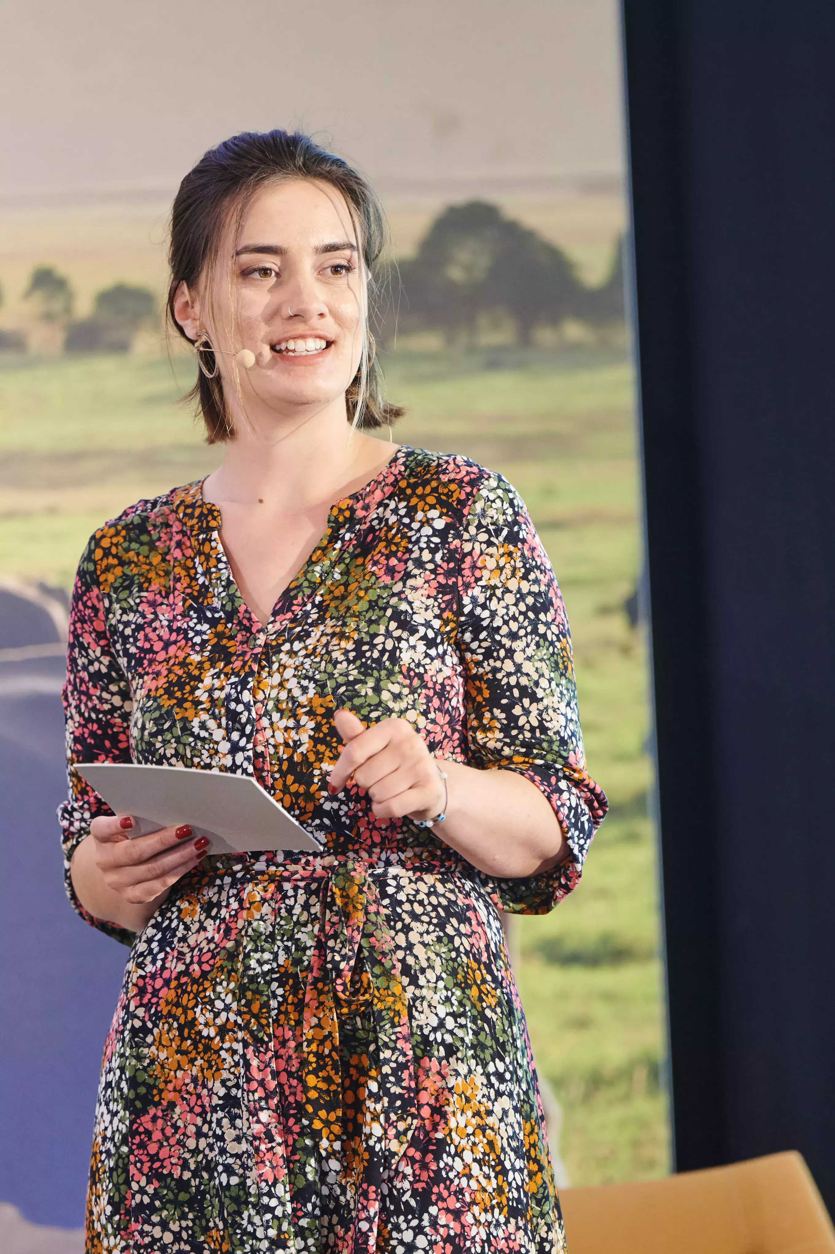 Moderator Natasha Foote