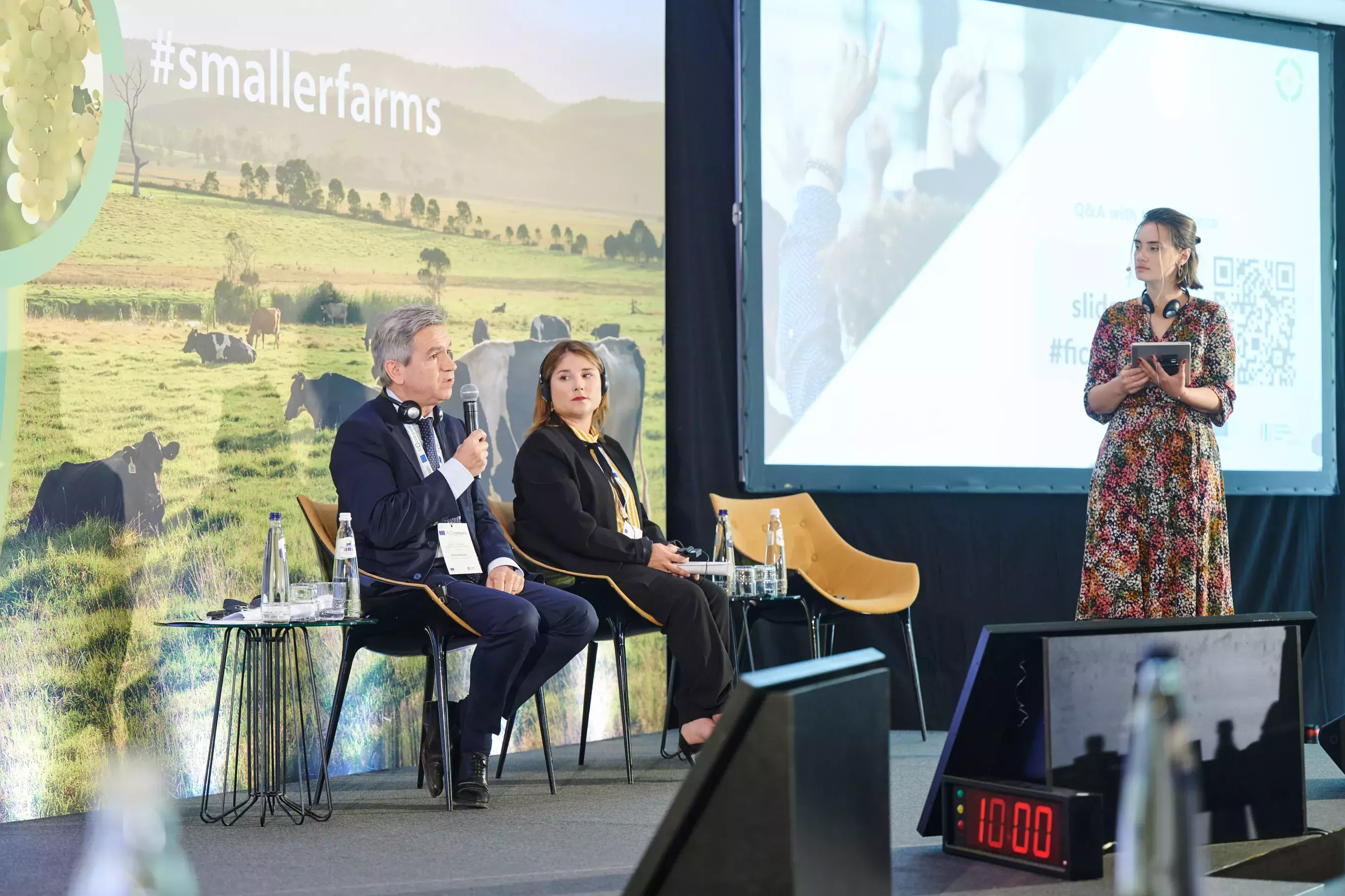 Q&amp;A with the audience