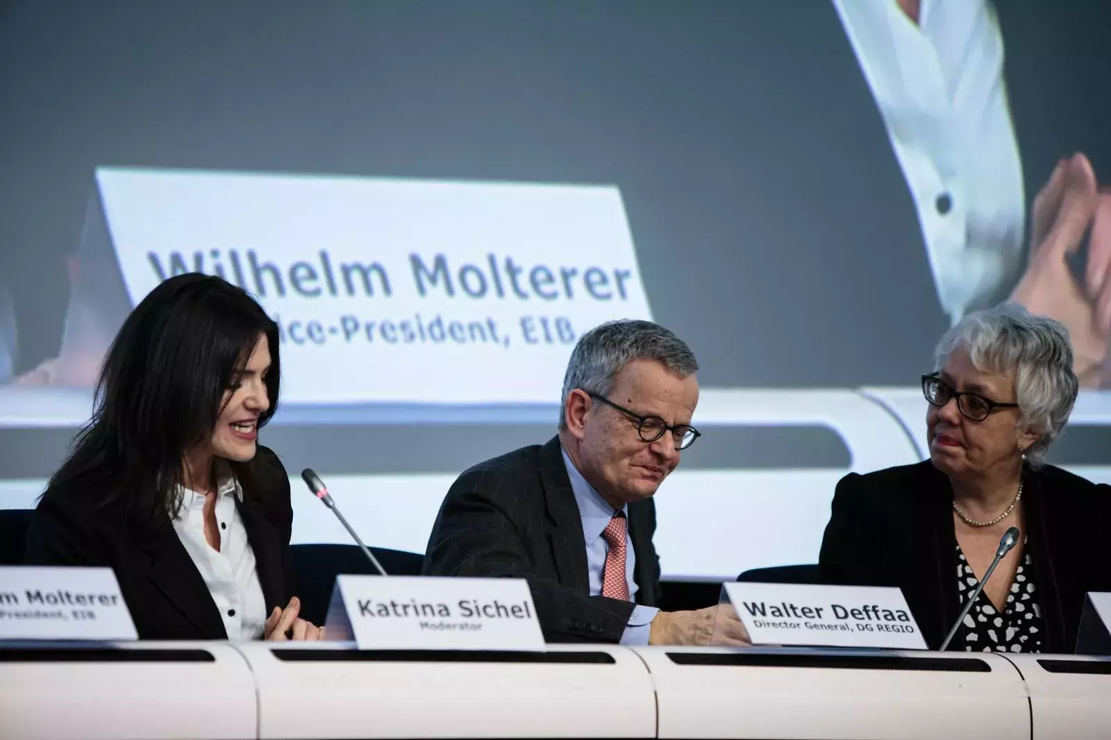 Katrina Sichel, Walter Deffaa, Lowri Evans