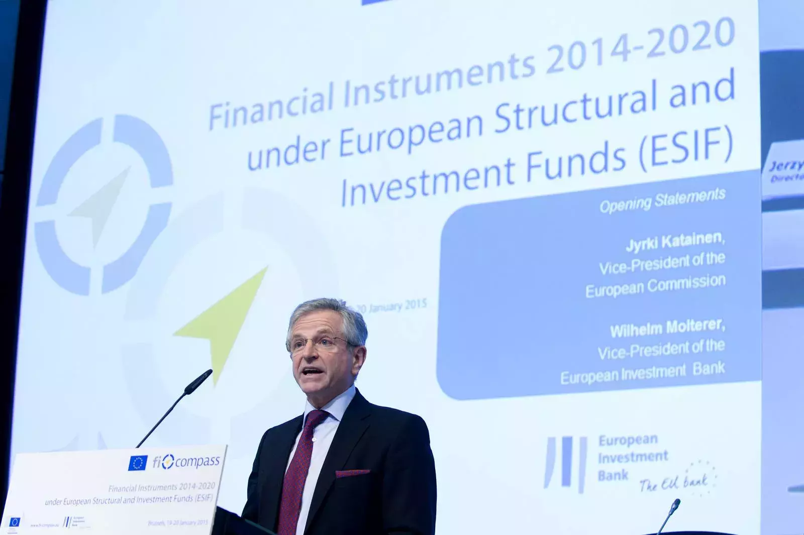 Wilhelm Molterer  opens the conference