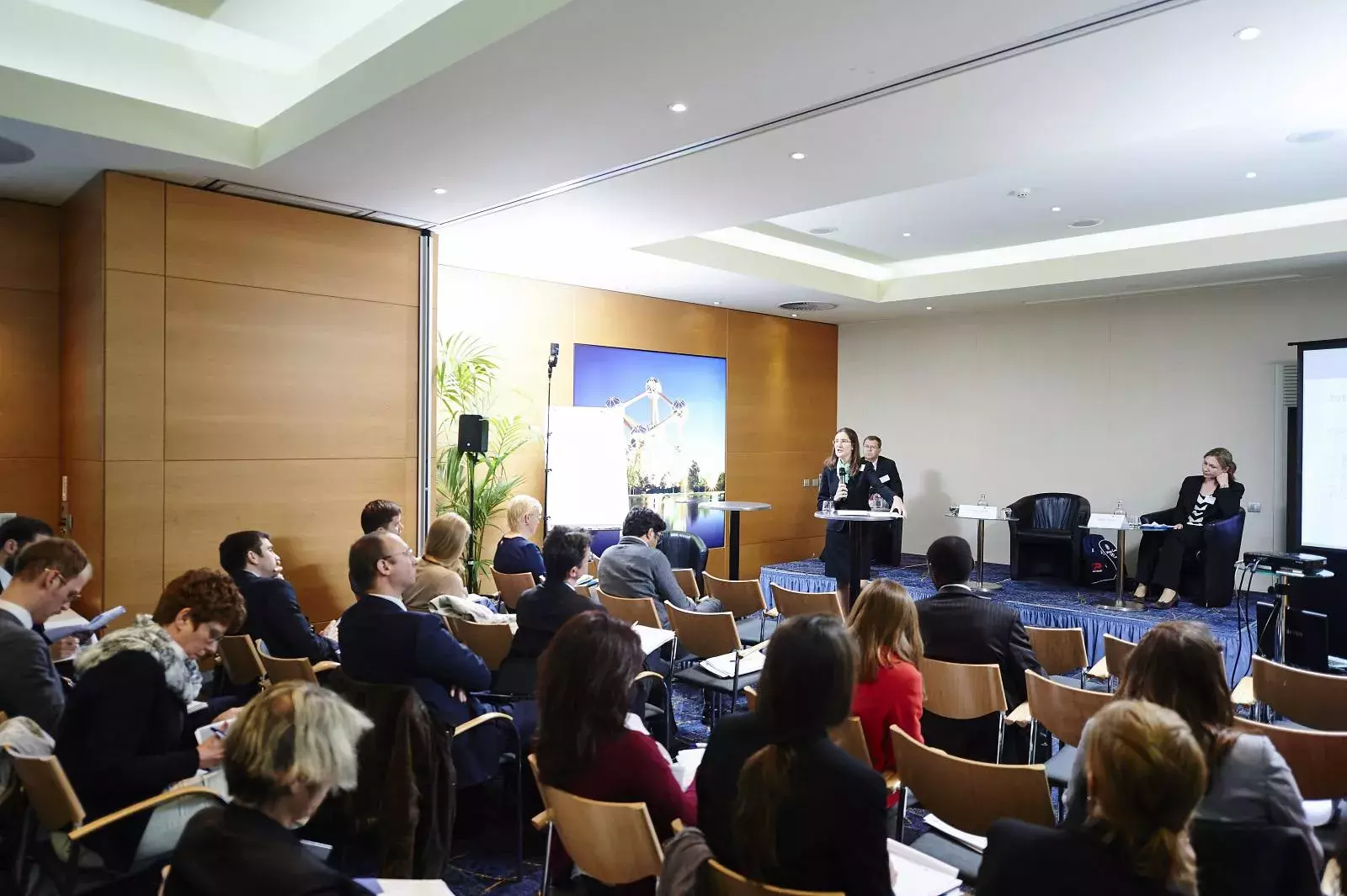 Rachel Lancry, Ulf Johansson, Hanna Dudka (left to right)