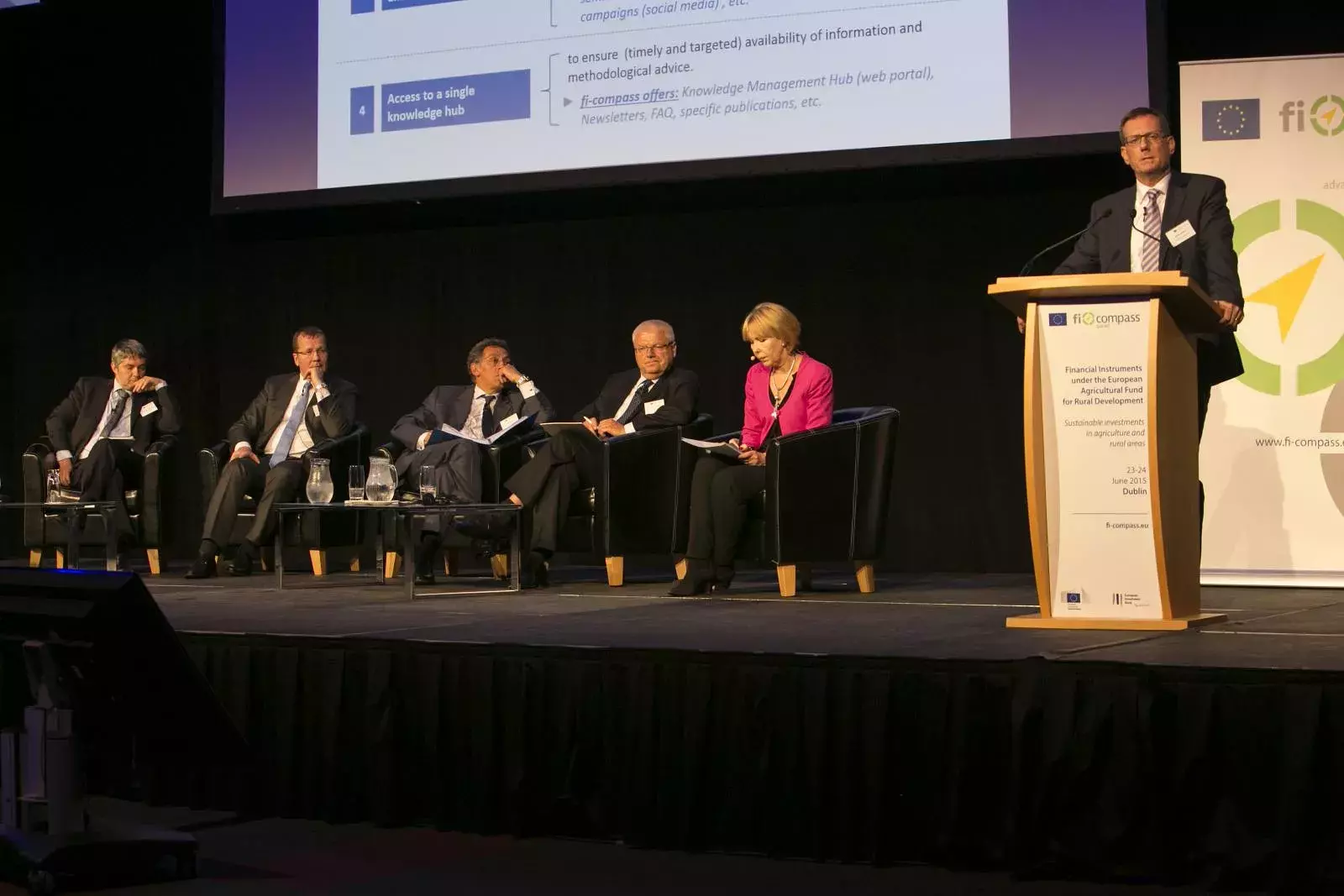 Simon Barnes and panel