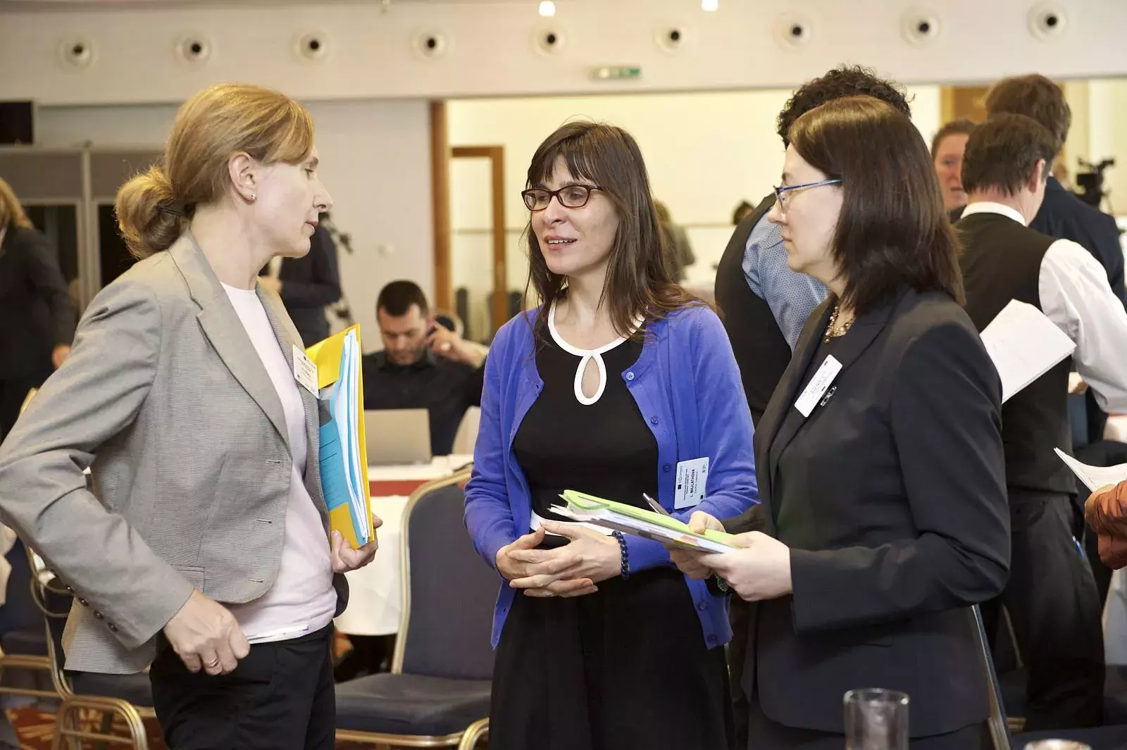 Hanna Dudka, event participant, Ieva Zālīte