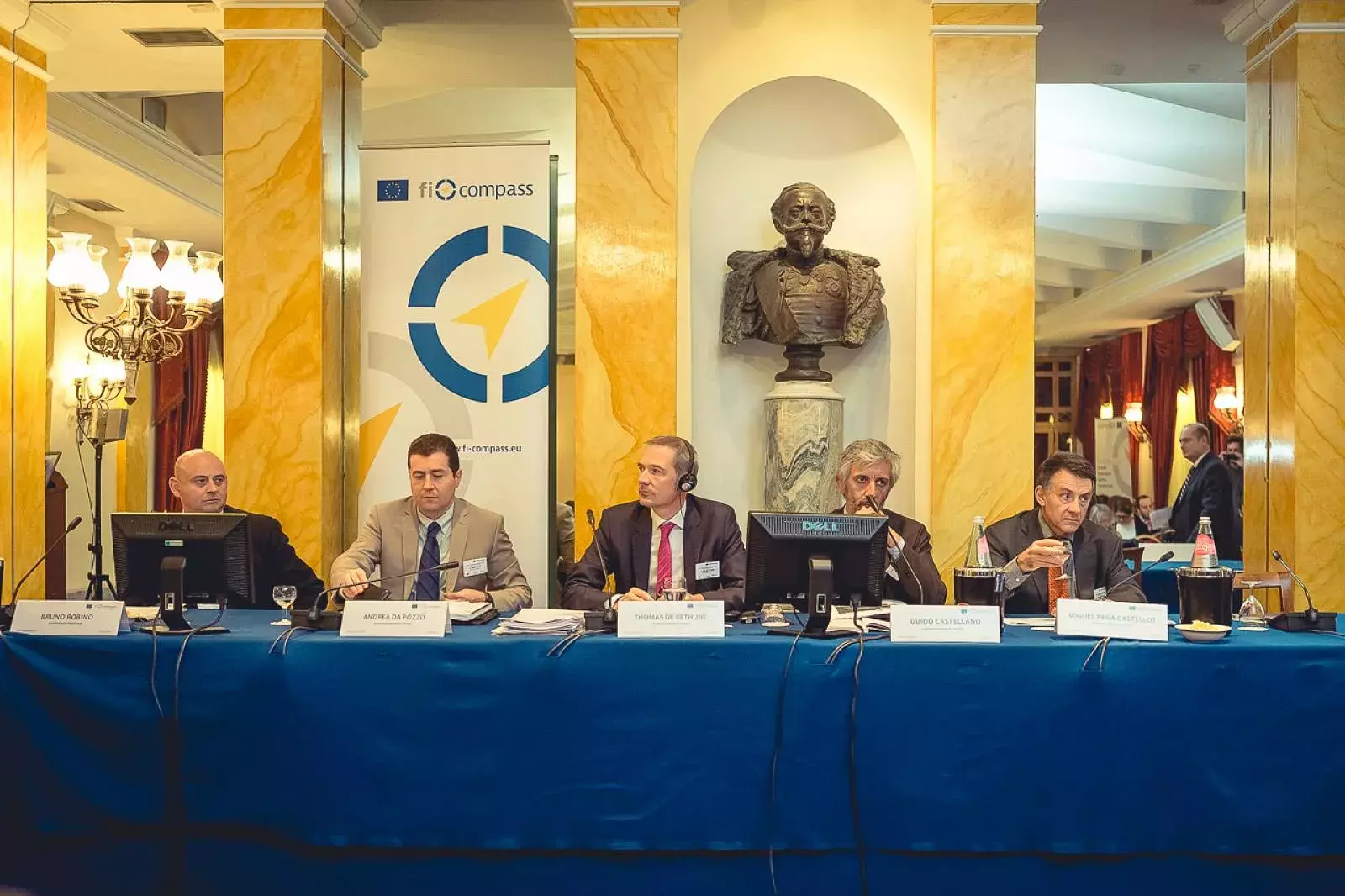 Representatives of the European Commission,  Bruno Robino