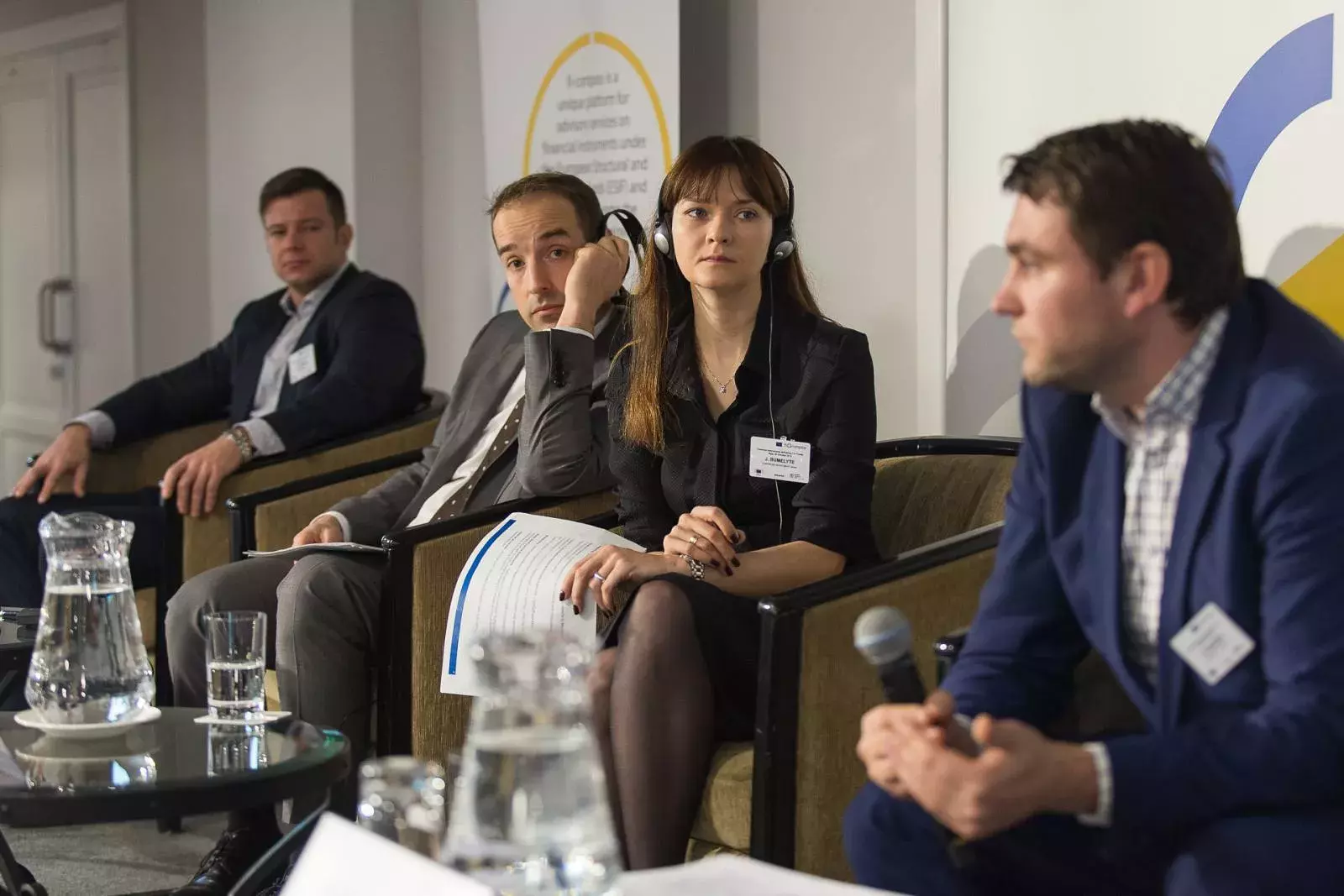 Janis Janevics, Paul Sullivan, Junona Bumelyte, Edmunds Valantis