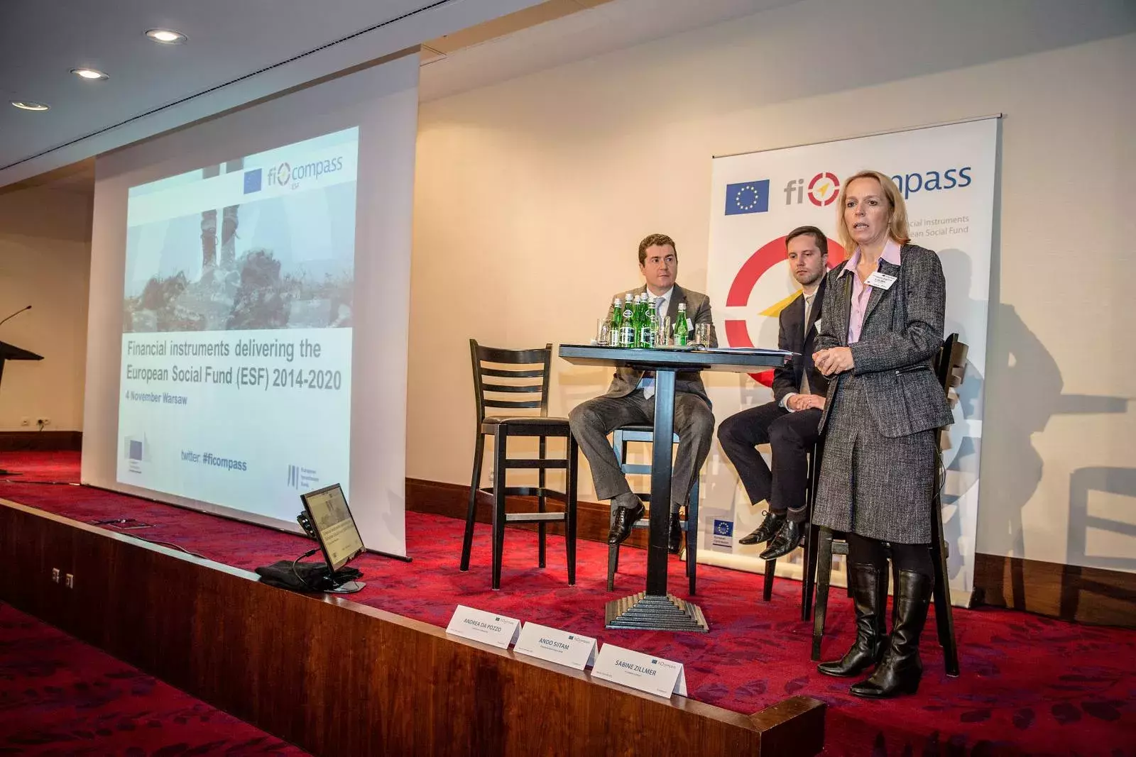 Andrea Da Pozzo, Ando Siitam, Sabine Zillmer