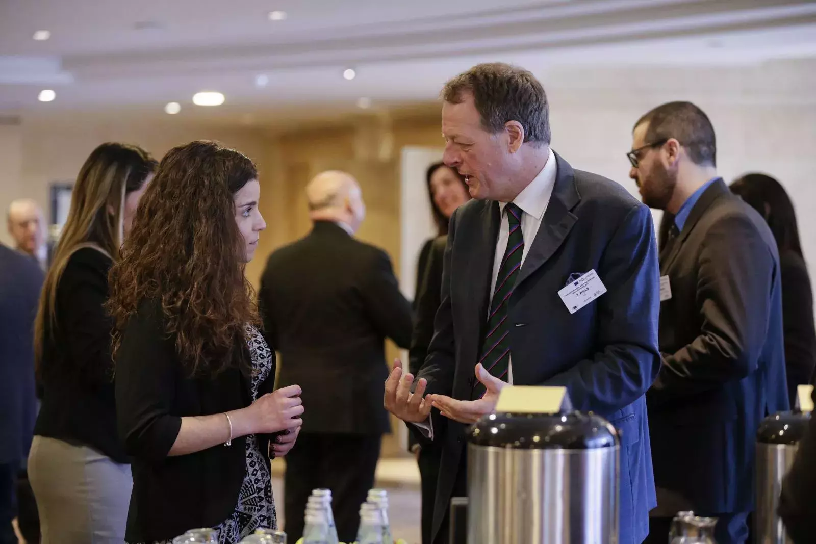 Event participant and Tim Wills