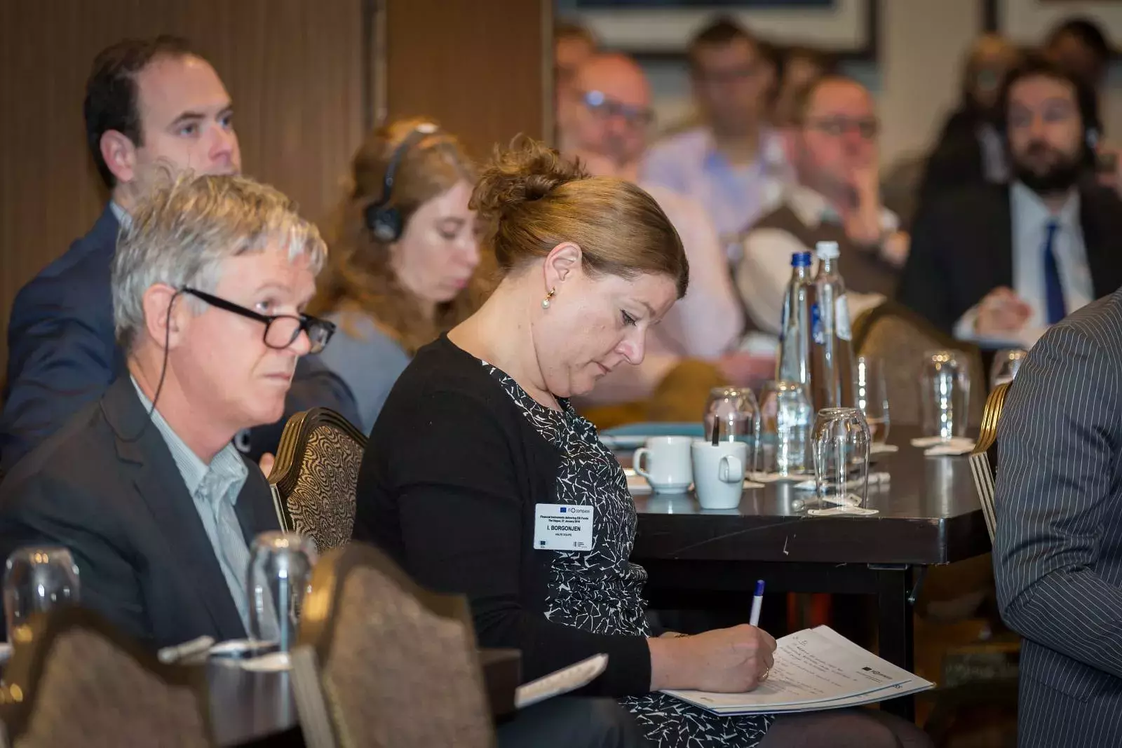 Kees van Drunen and event participants