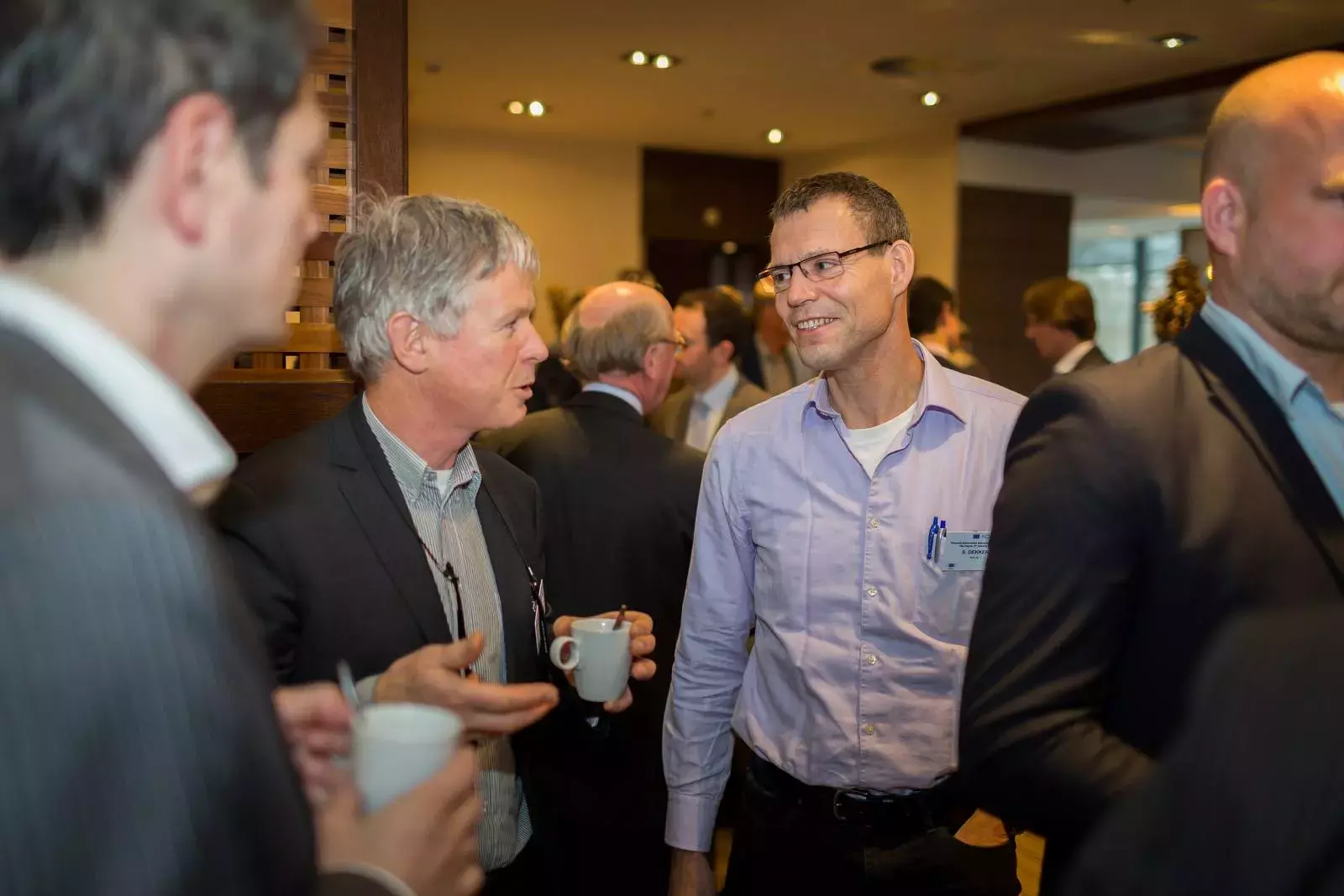 Kees van Drunen and event participants