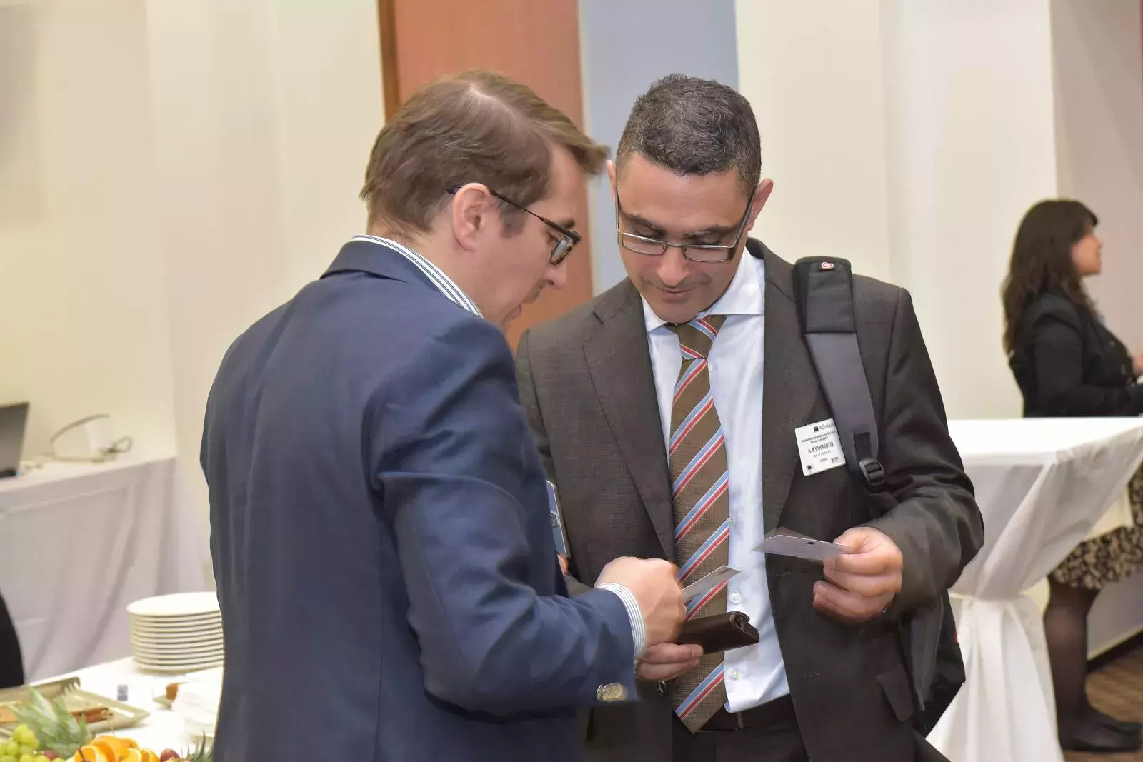 Andreas Kythreotis and participant