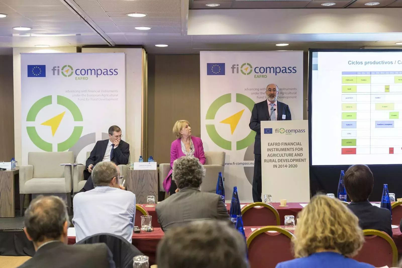 Carlos Oliveira, Cathy Smith, Ángel Espinosa Merino