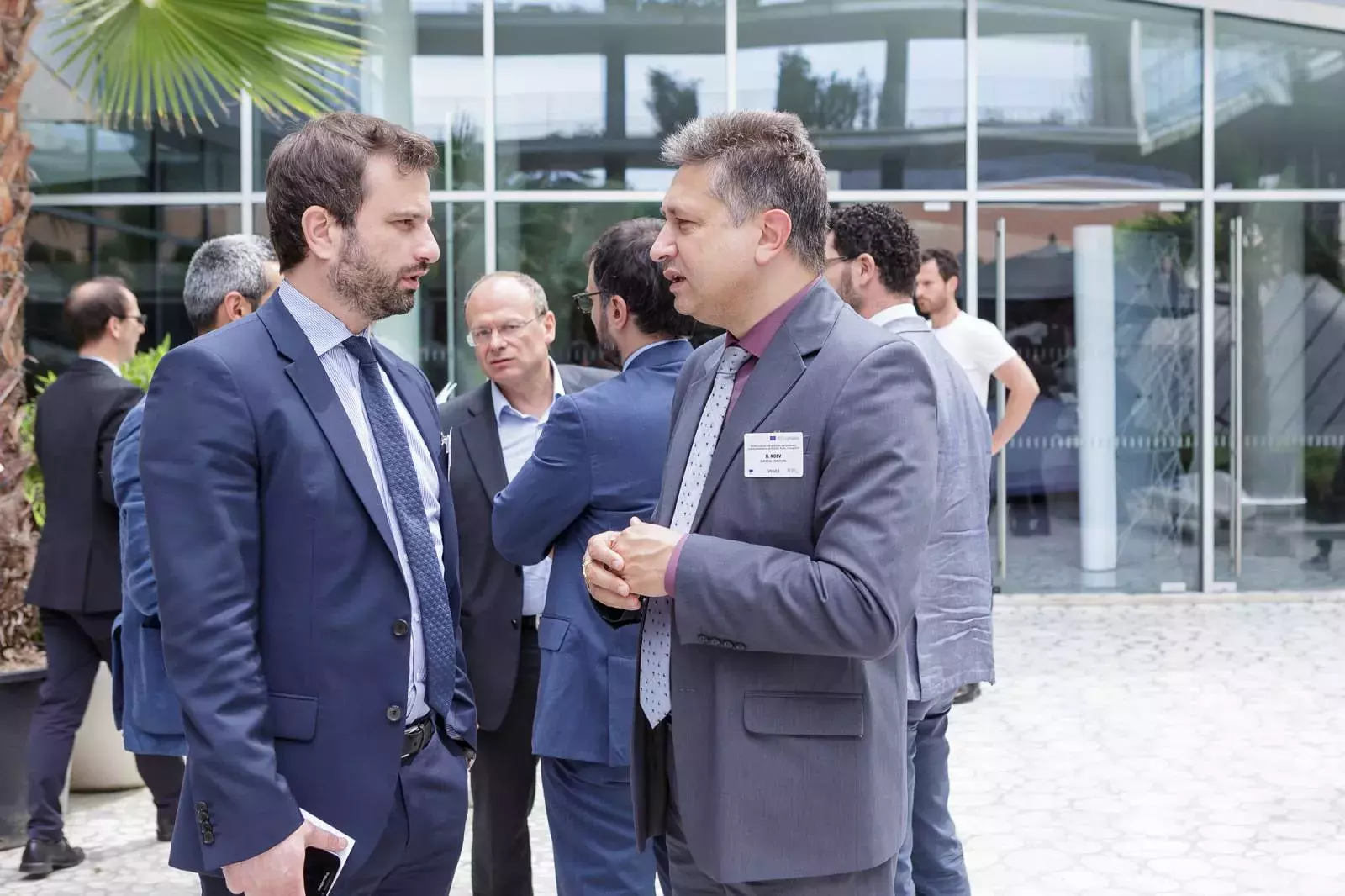 Event participant and Nivelin Noev