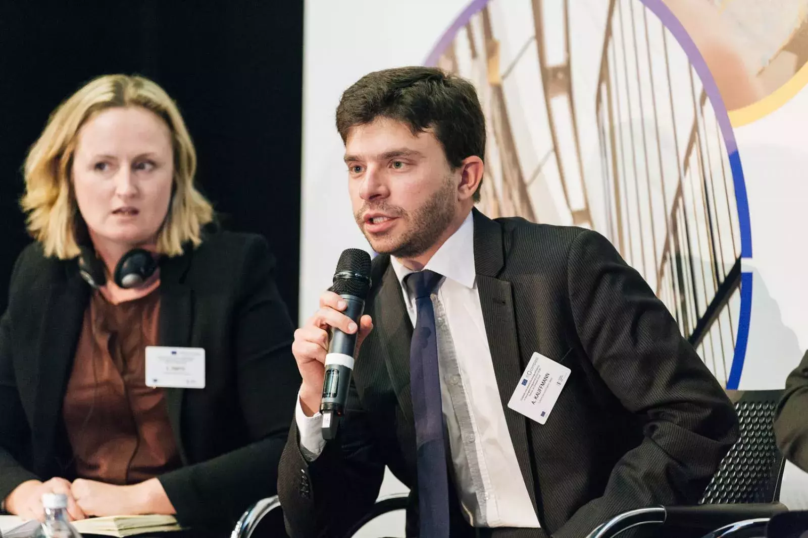 Emily Smith and Alain Kauffmann