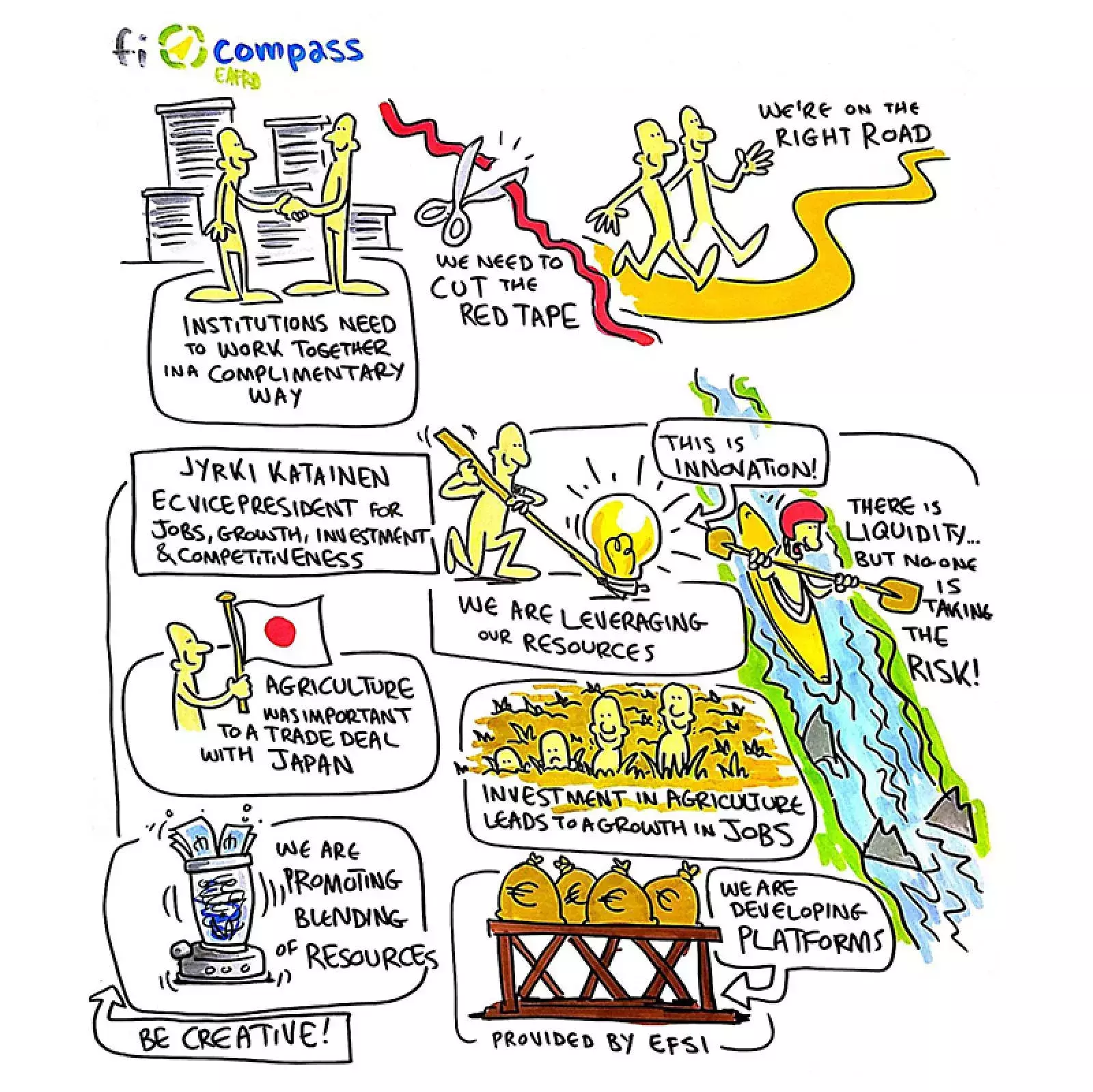 Illustration taken at the conference