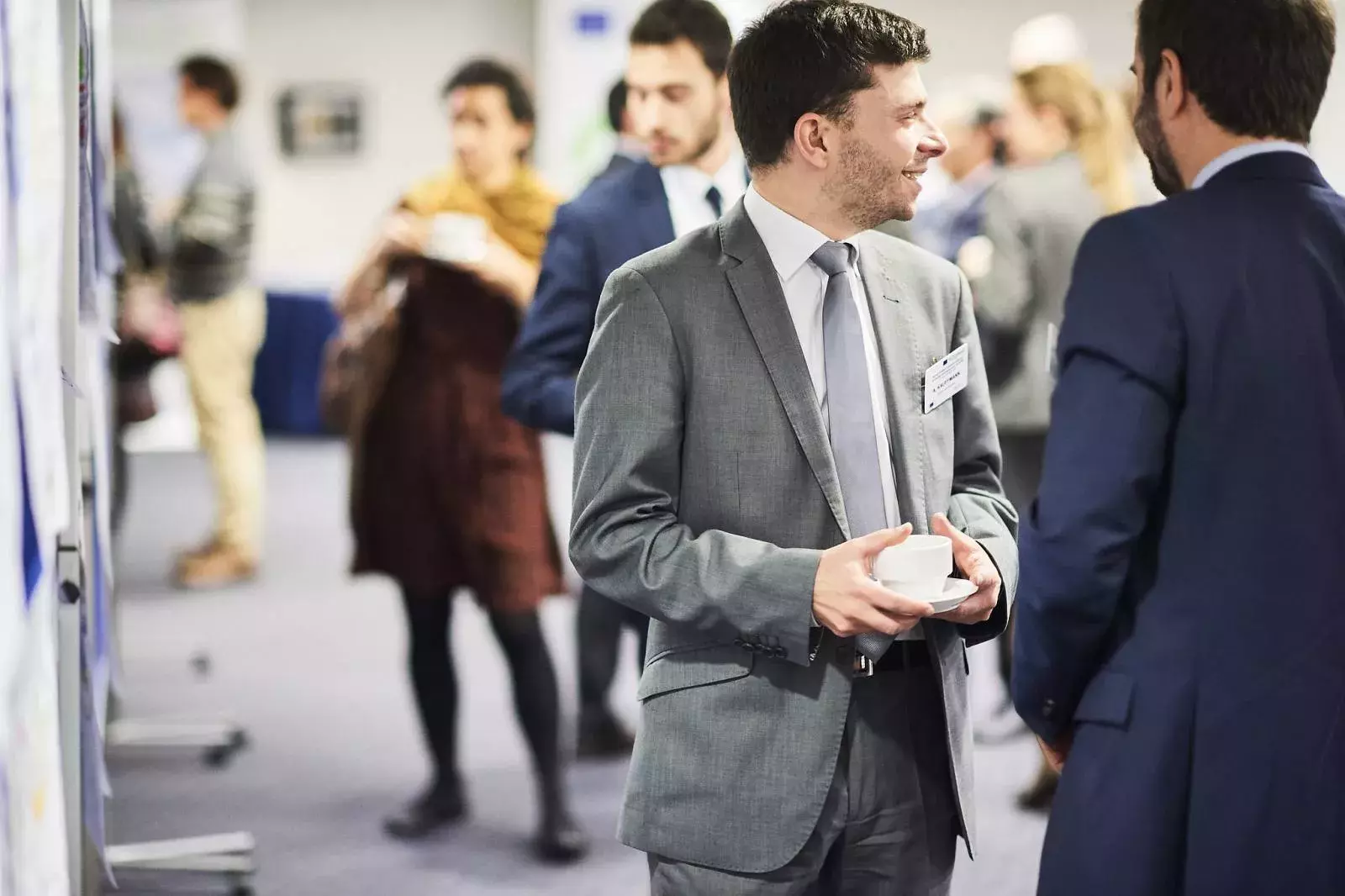 Mr Alain Kauffmann and event participants