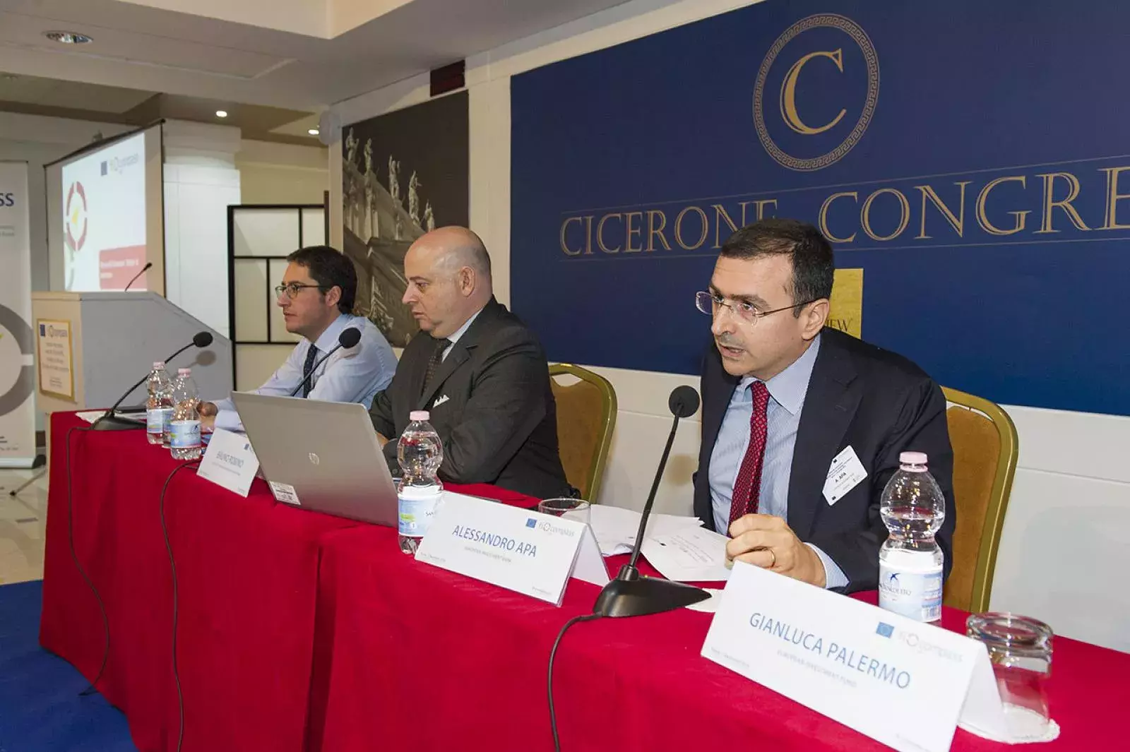 Mr Gianluca Palermo, Mr Bruno Robino, Mr Alessandro Apa