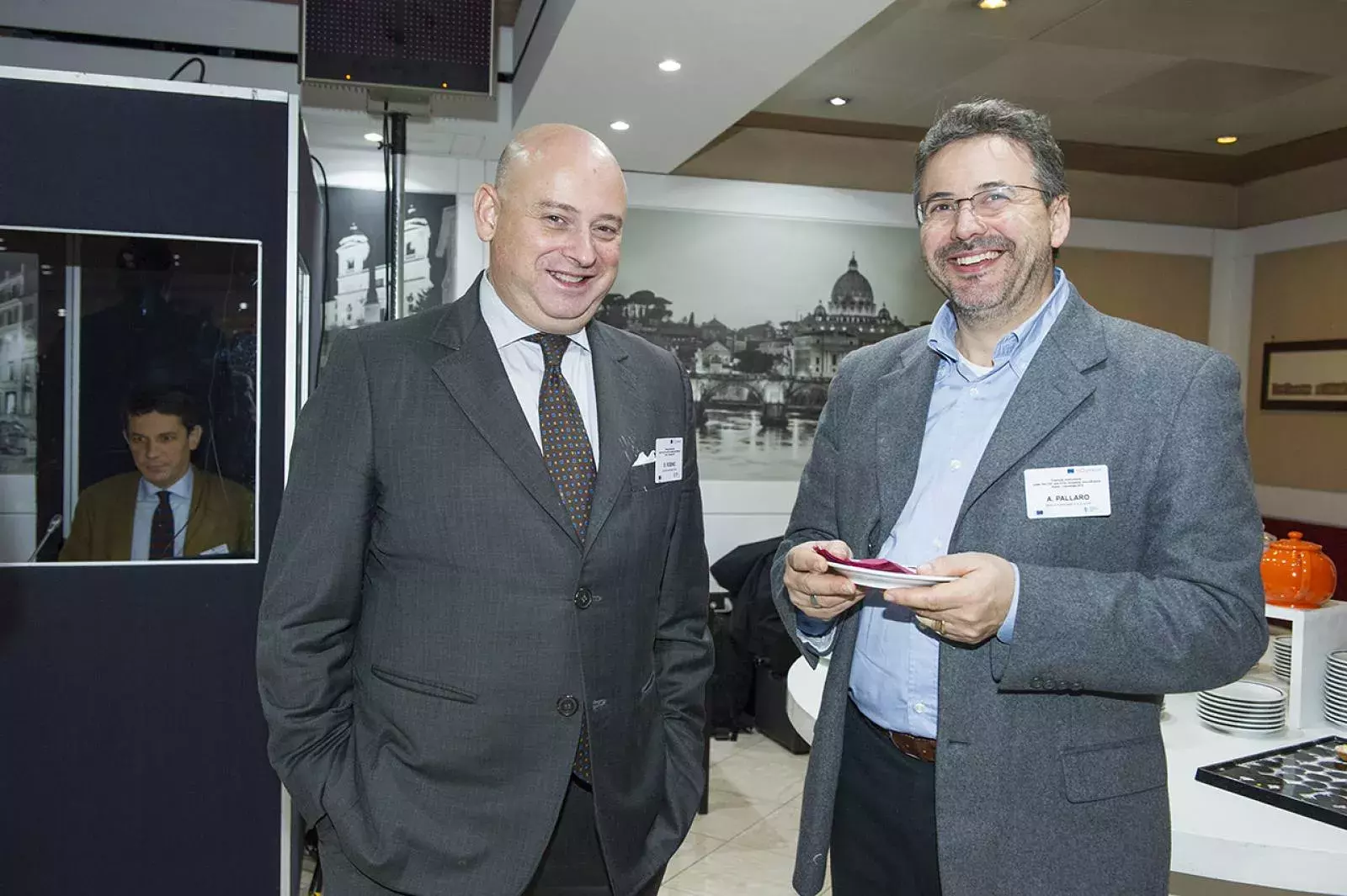 Mr Bruno Robino and event participant