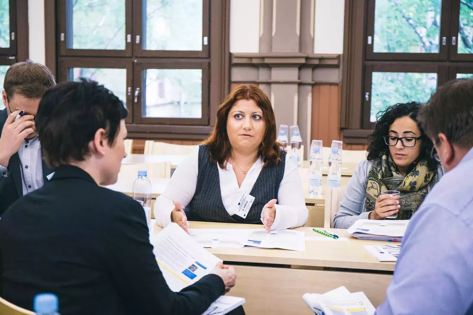 Daniela Grech and event participants