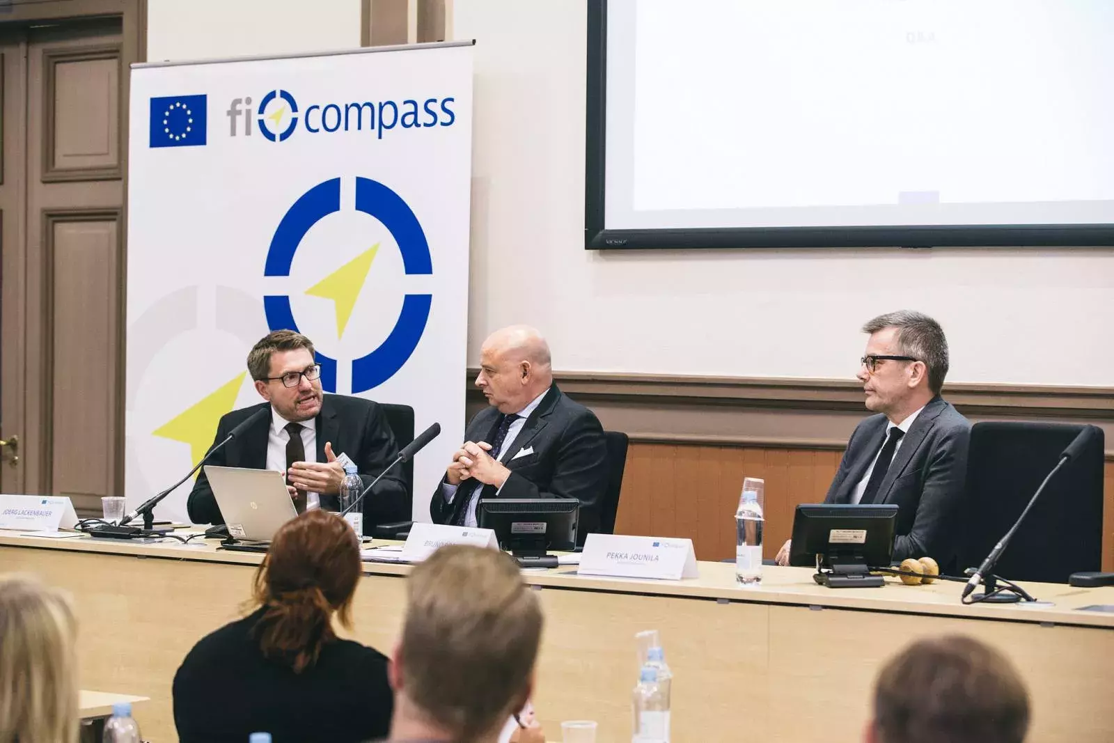 Jörg Lackenbauer, Bruno Robino and Pekka Jounila