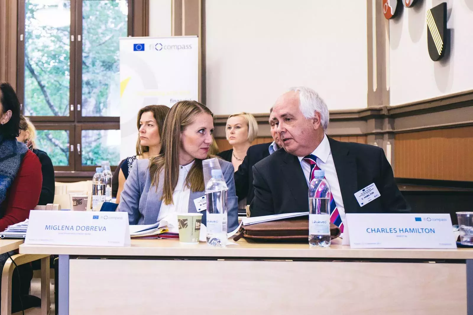 Miglena Dobreva and Charles Hamilton