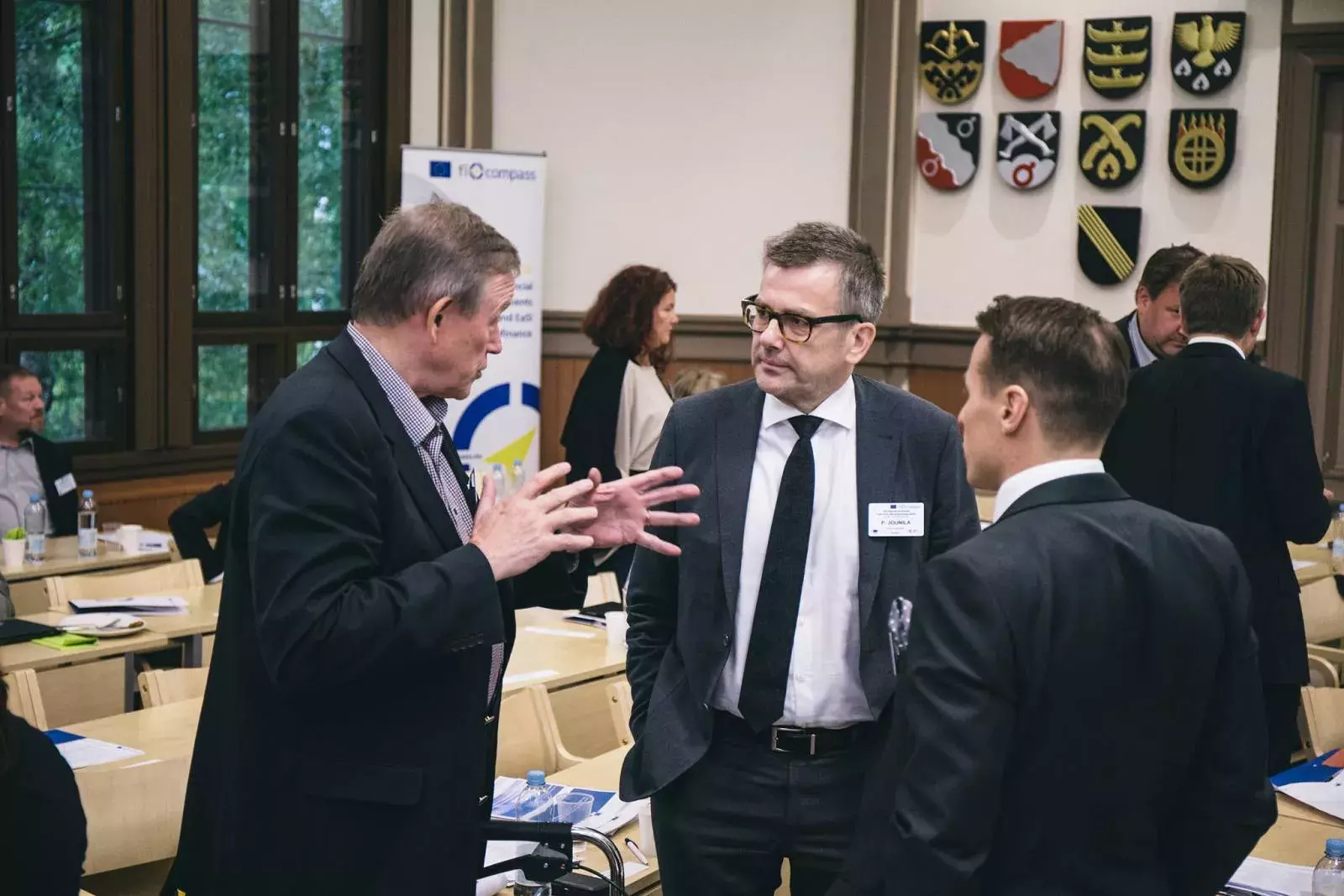 Pekka Jounila and event participants