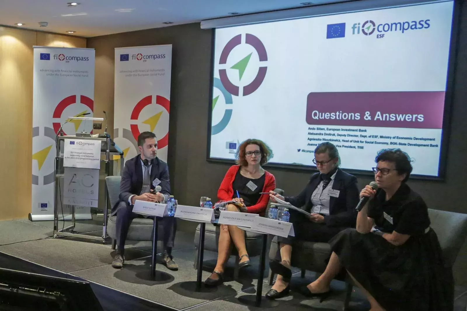 Mr Ando Siitam,  Ms Aleksandra Dmitruk, Ms Agnieszka Waszkiewicz, Ms Joanna Wardzińska