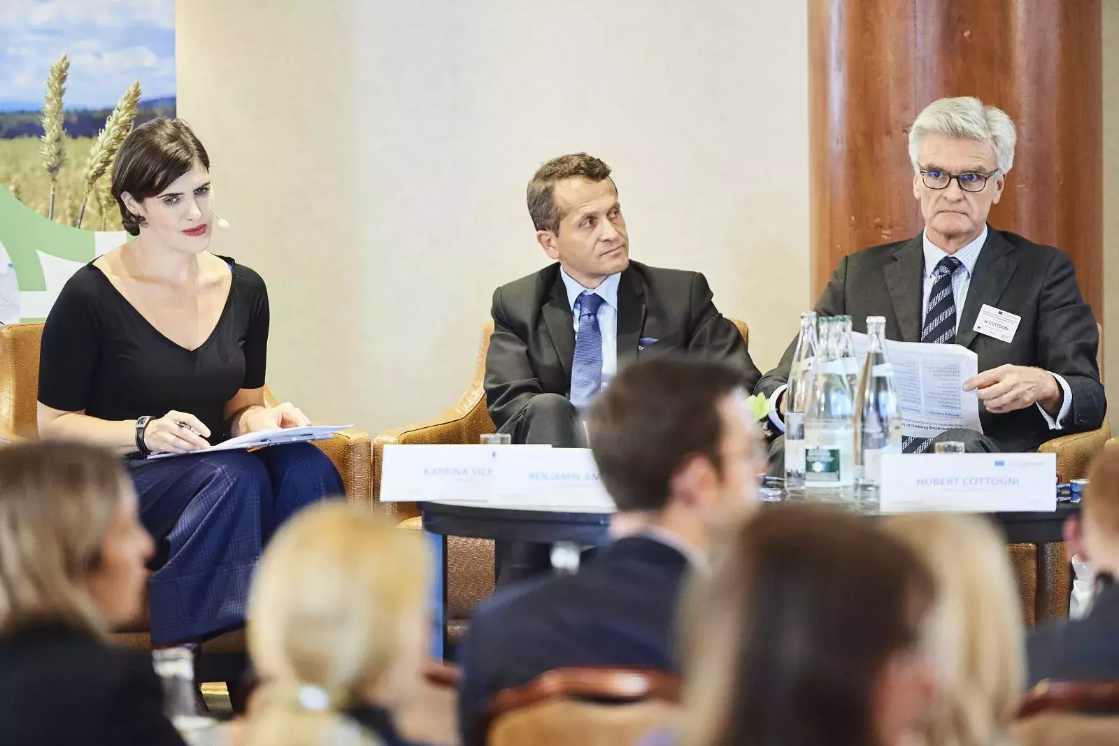 Ms Katrina Sichel, Mr Simon Barnes, Mr Hubert Cottogni