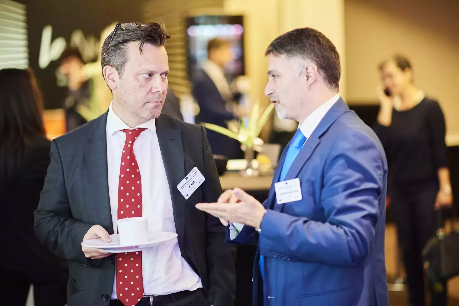 Mr Frank Lee and Mr Loris di Pietrantonio