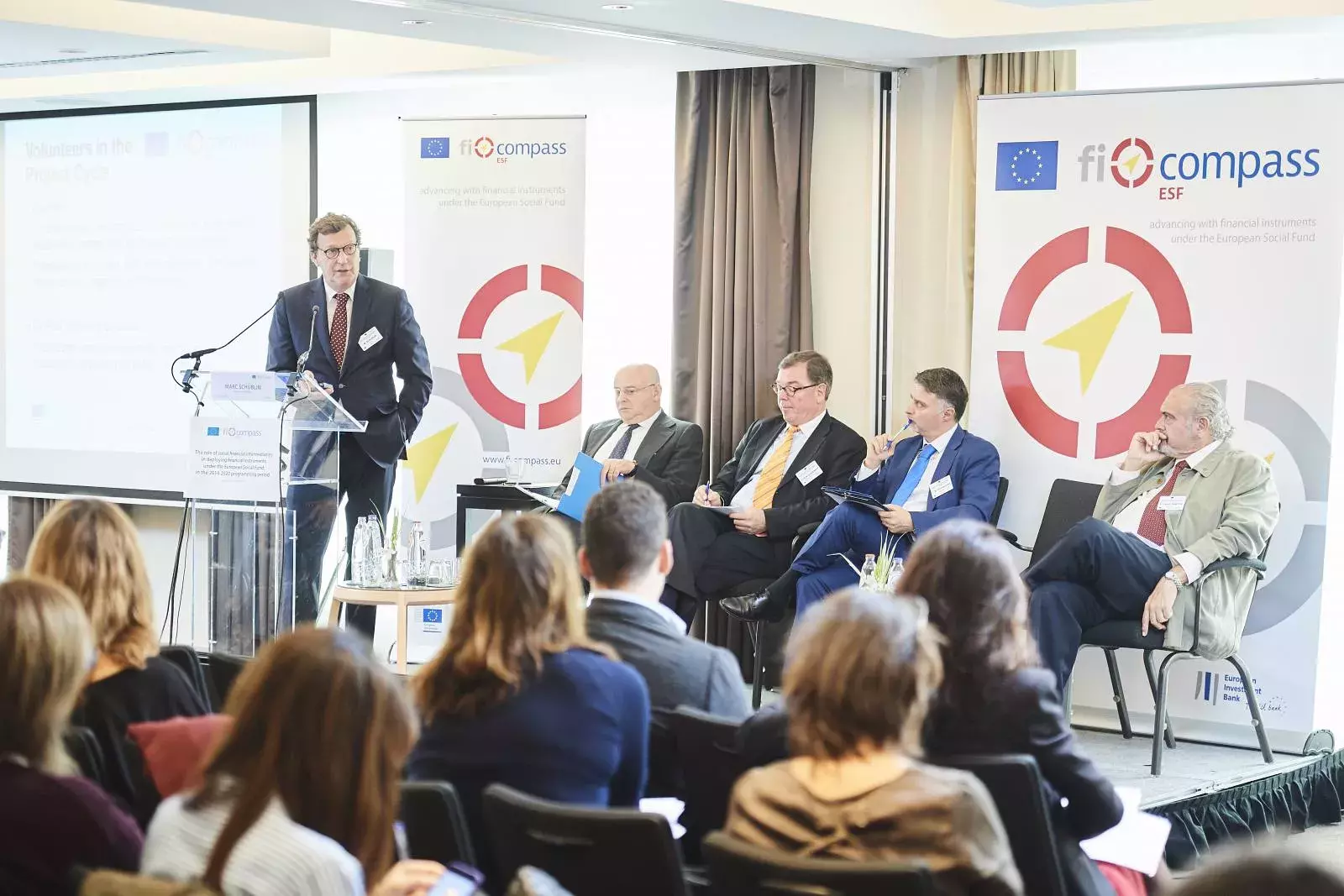 Mr Marc Schublin, Mr Bruno Robino, Mr Helmut von Glasenapp, Mr Loris di Pietrantonio and Mr Pedro Manuel Sasia Santos