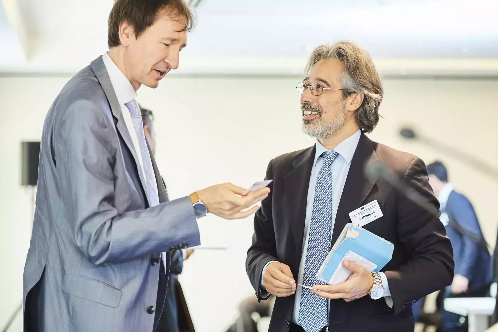 Mr Ulrich Grabenwarter and Mr Alessandro Messina