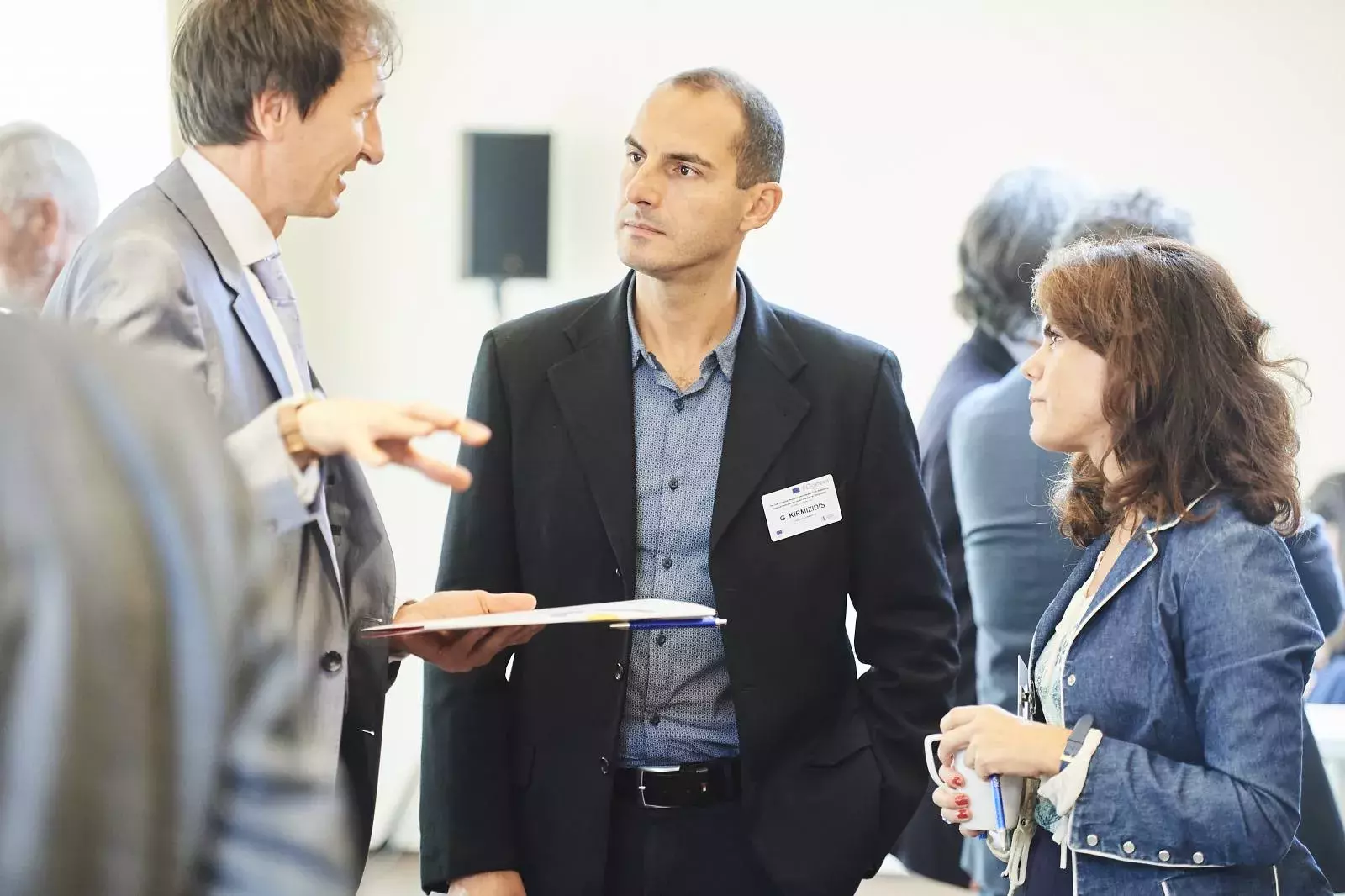 Mr Ulrich Grabenwarter and event participants