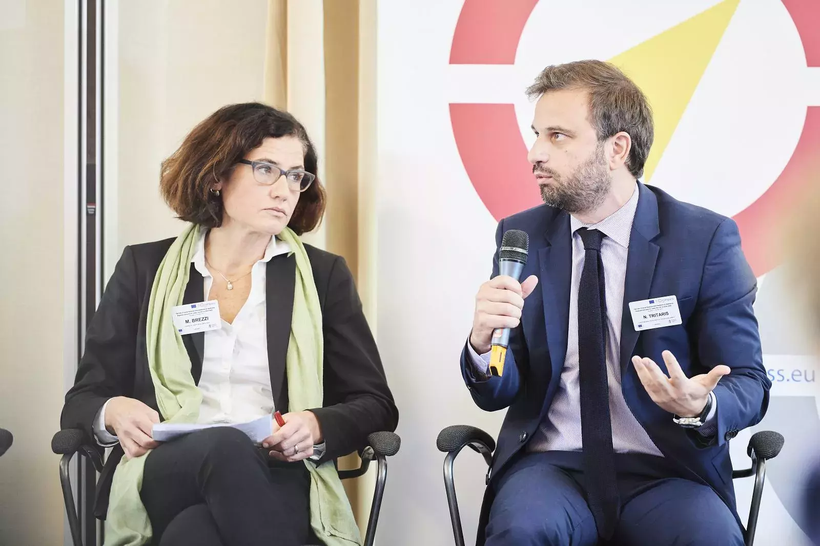 Ms Monica Brezzi and Mr Nicolas Tritaris