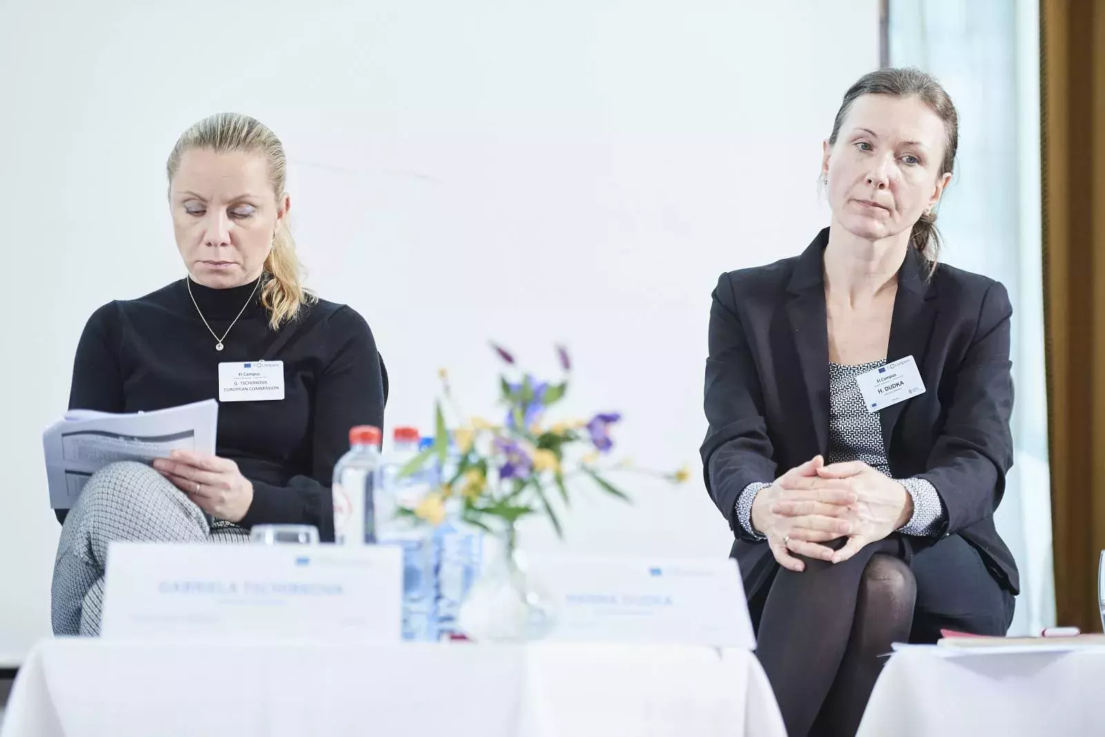 Ms Gabriela Tschirkova, Ms Hanna Dudka