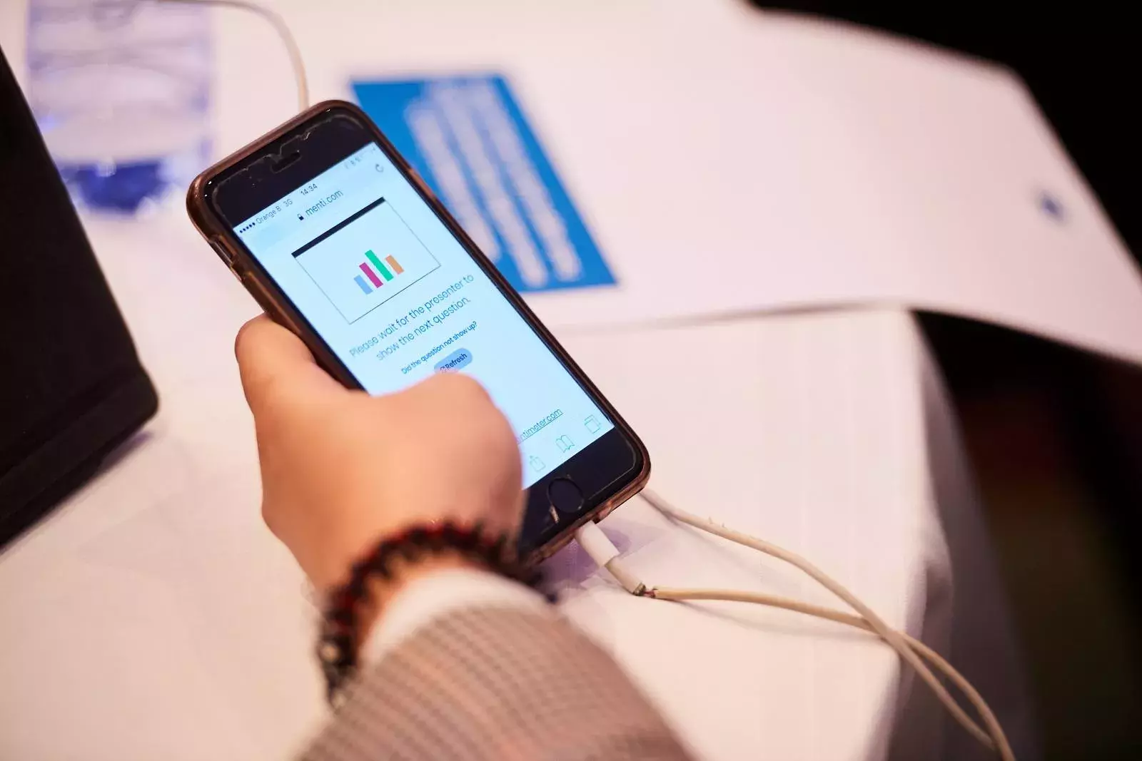 Voting tool results during FI Campus