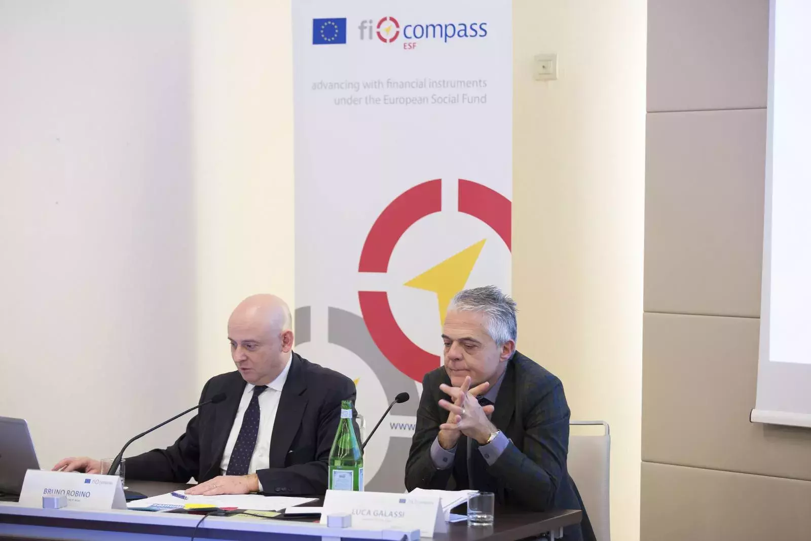 Mr Bruno Robino, Mr Luca Galassi