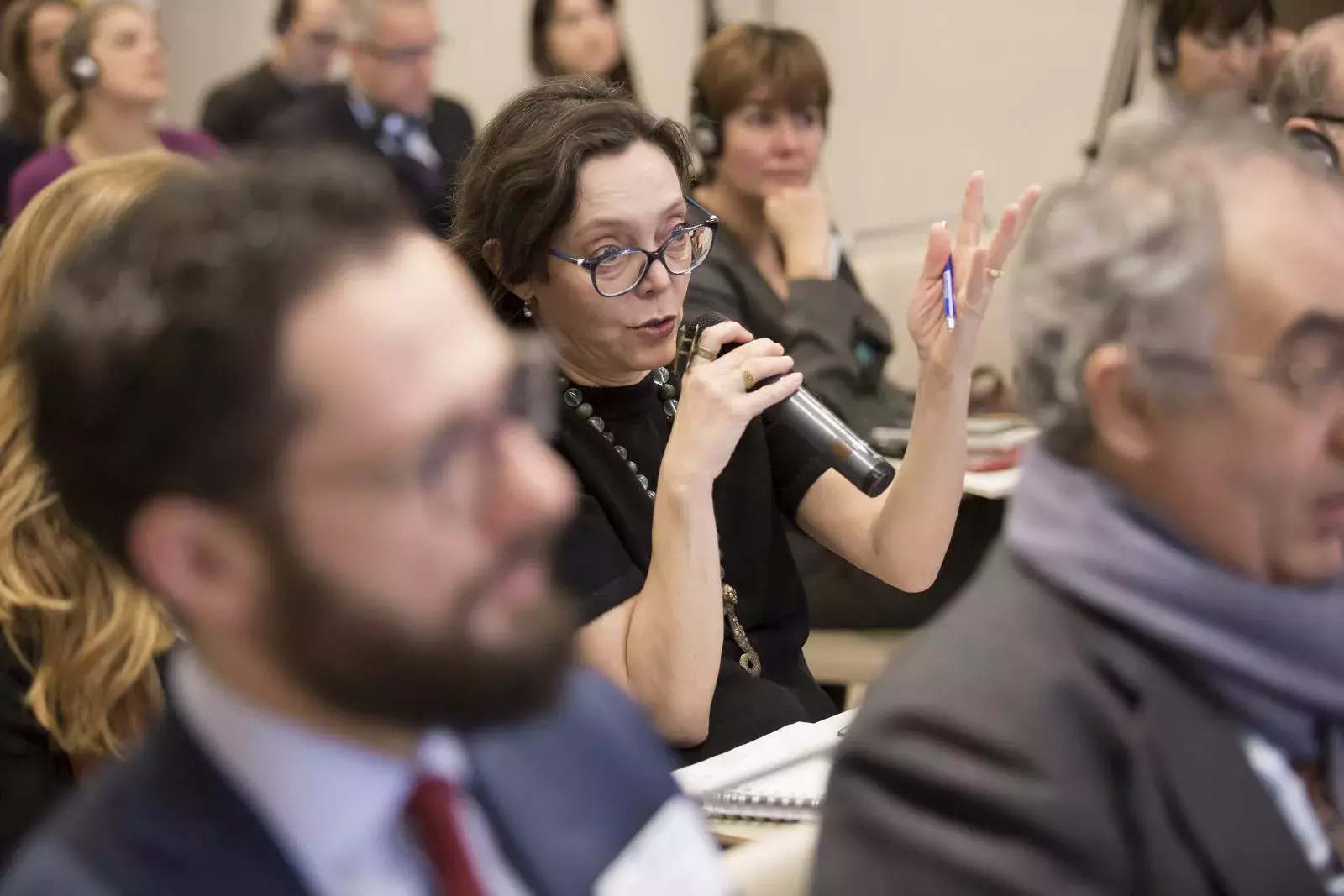 Q&amp;A and peer-to-peer discussion